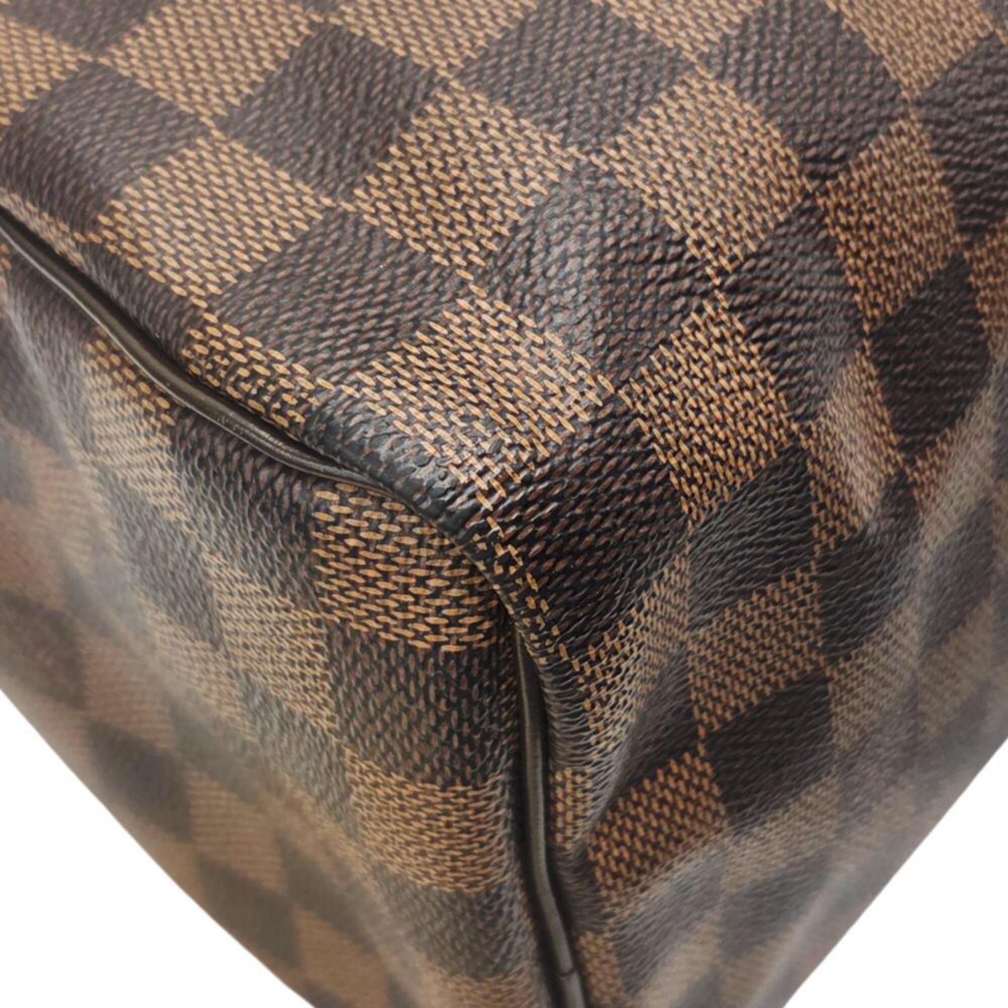 Louis Vuitton Brown Damier Canvas Handbag (Pre-Owned)
