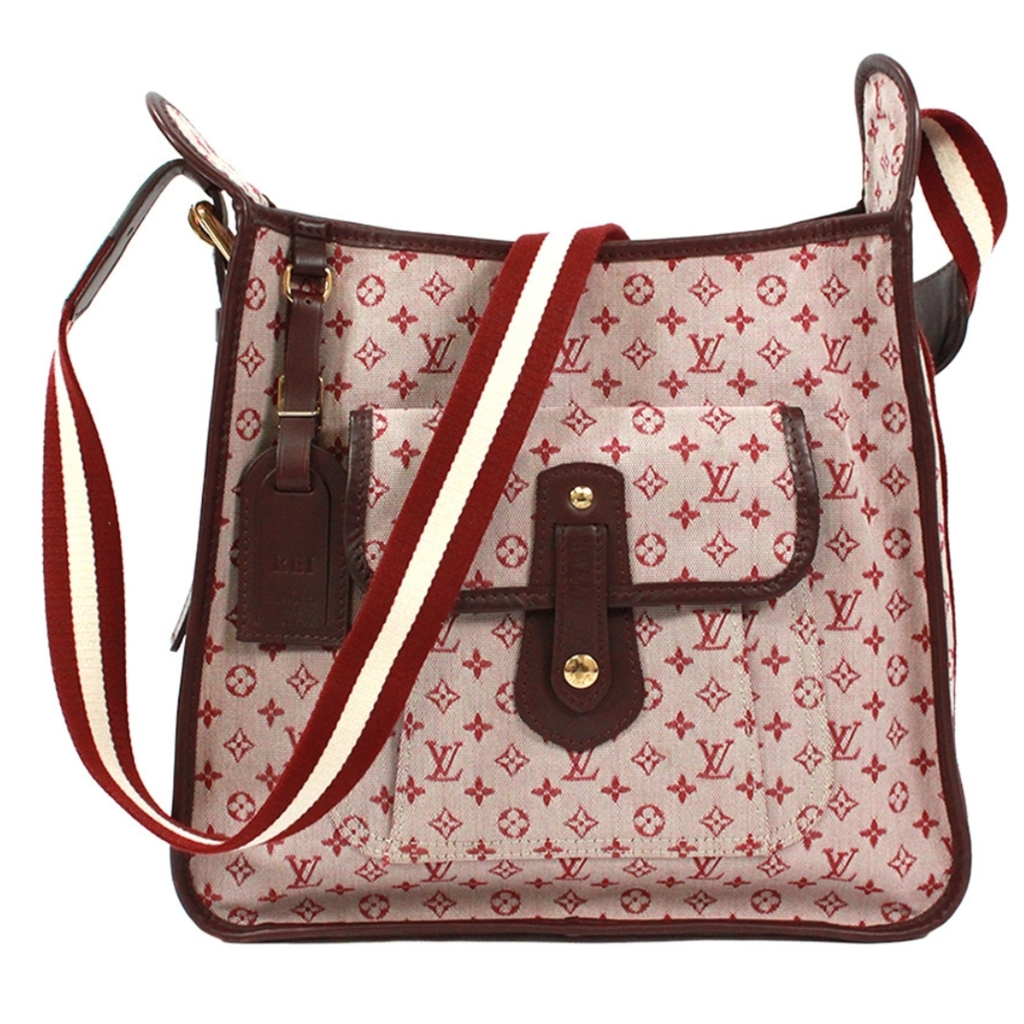 Louis Vuitton Cerise Red Color Monogram Mini Shoulder Bag (Pre-Owned)