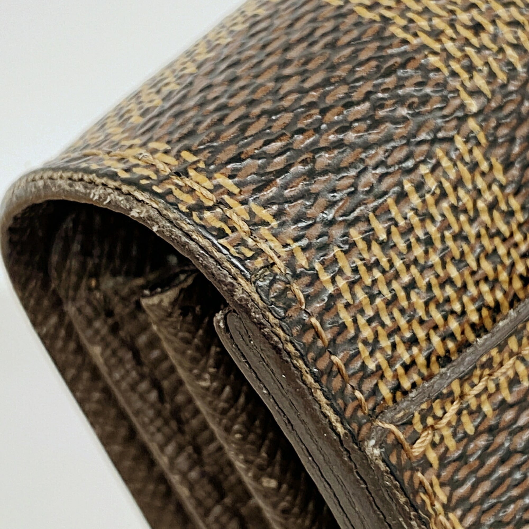 Louis Vuitton Ebene Long Wallet (Bi-Fold) (Pre-Owned)