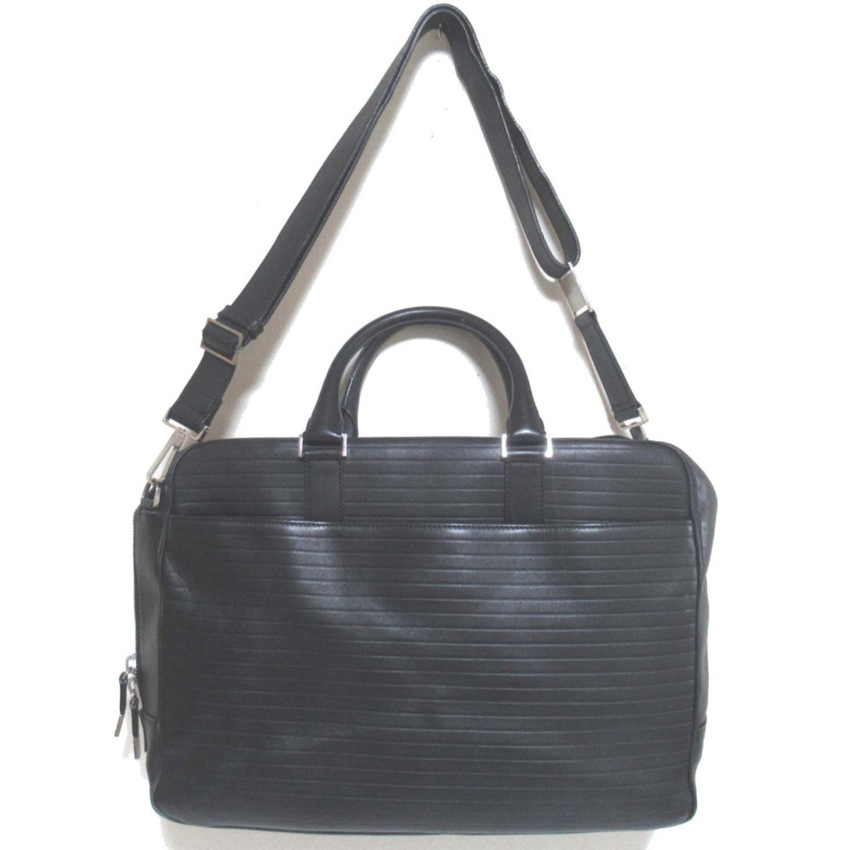 Dior Homme Black Briefcase Handbag (Pre-Owned)
