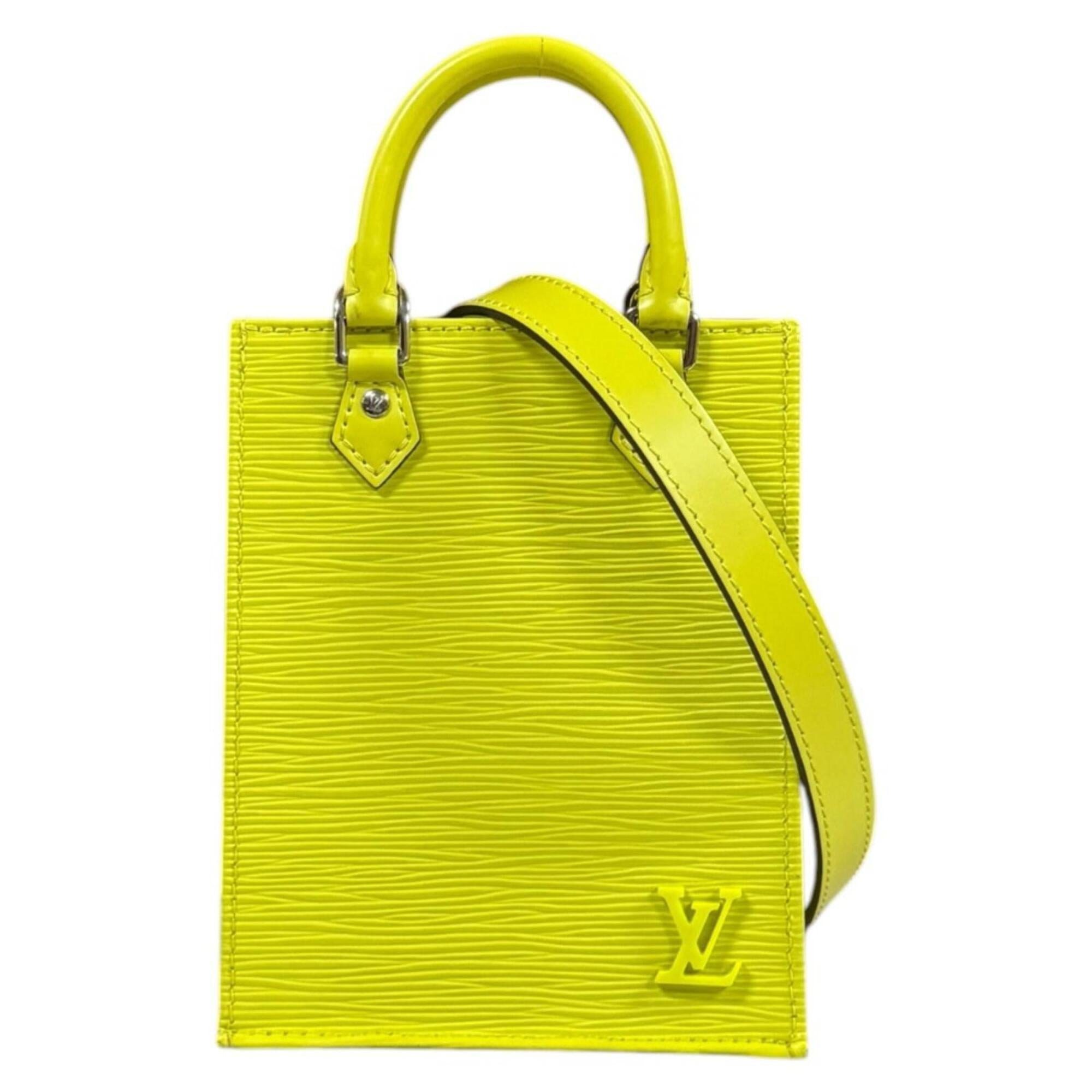Louis Vuitton Epi Yellow Epi Leather Shoulder Bag (Pre-Owned)
