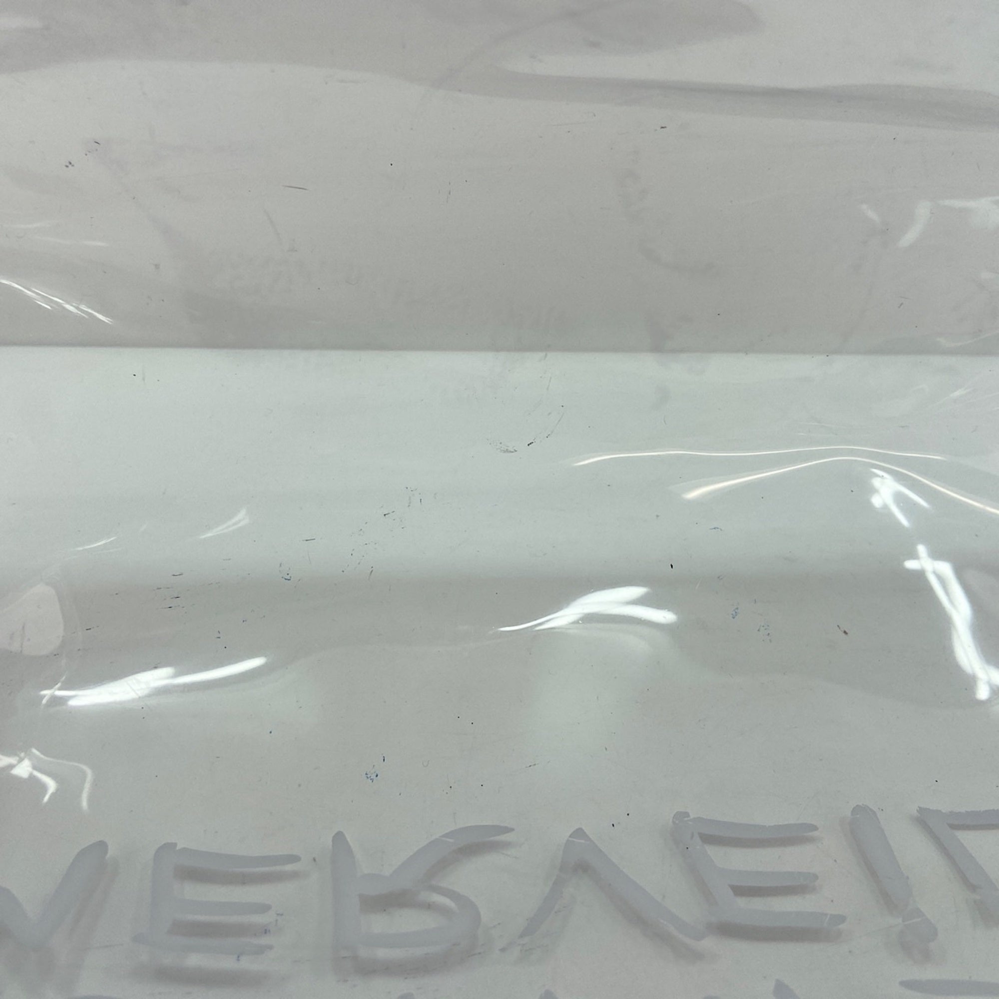 Hermes Clear Vinyl Handbag (Pre-Owned)