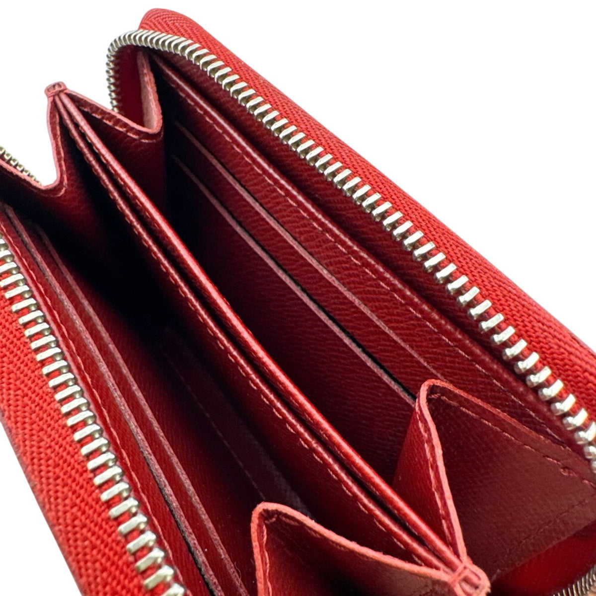 Louis Vuitton Epi Red Color Leather Coin Purse/Coin Case (Pre-Owned)