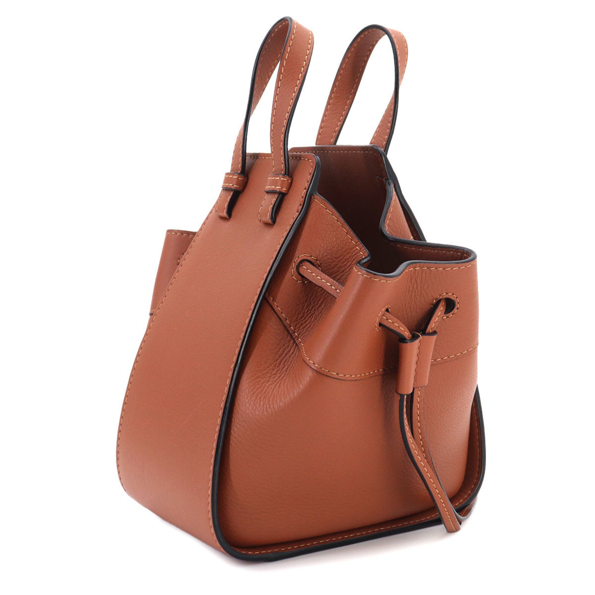 Loewe Brown Leather Handbag (Pre-Owned)