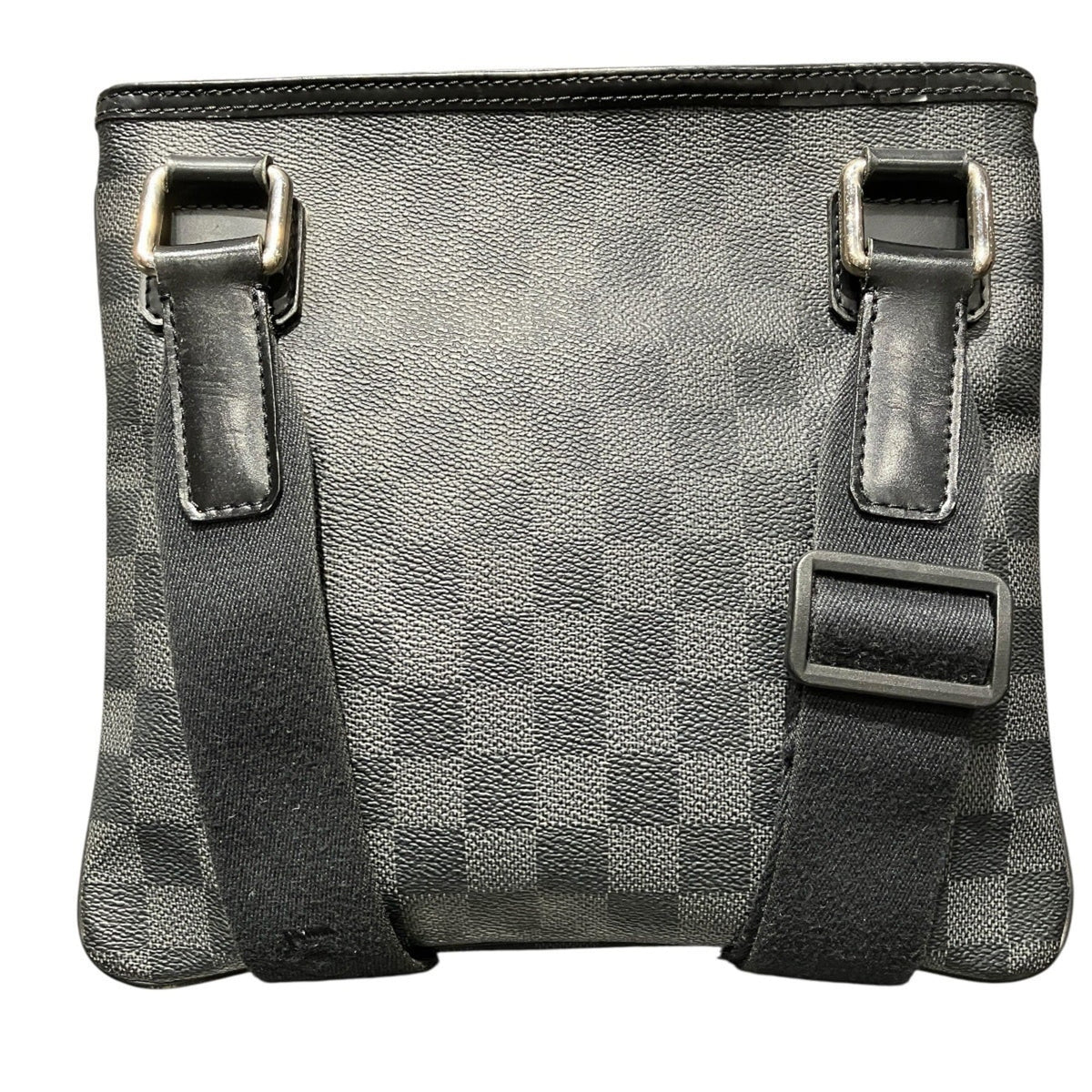 Louis Vuitton Black Galle Damier Graphite Shoulder Bag (Pre-Owned)