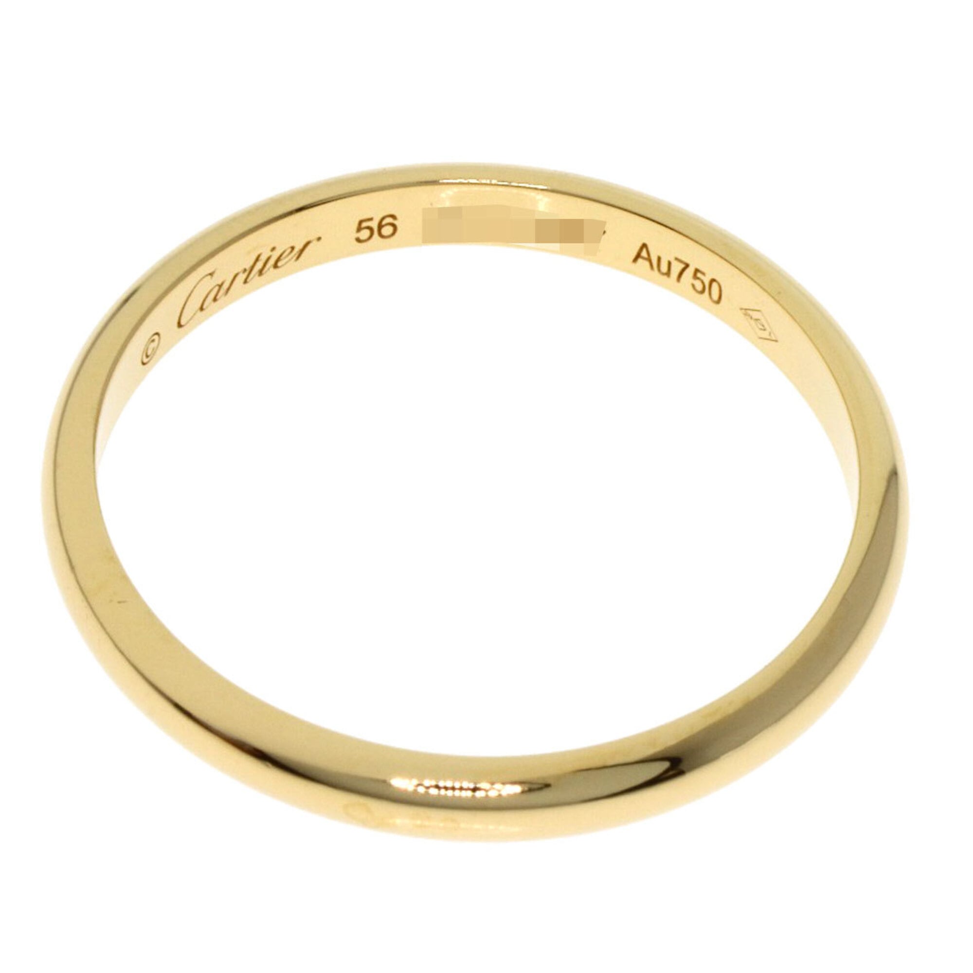Cartier Yellow Gold (18K) Band Ring (Pre-Owned)