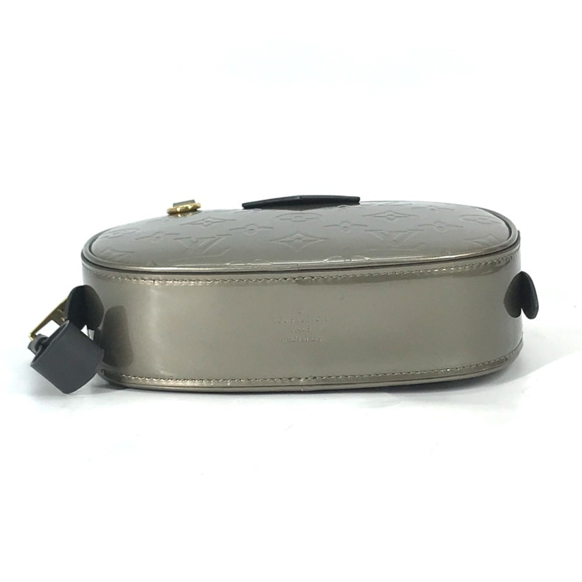 Louis Vuitton Gray Monogram Vernis Shoulder Bag Sling Bag (Pre-Owned)