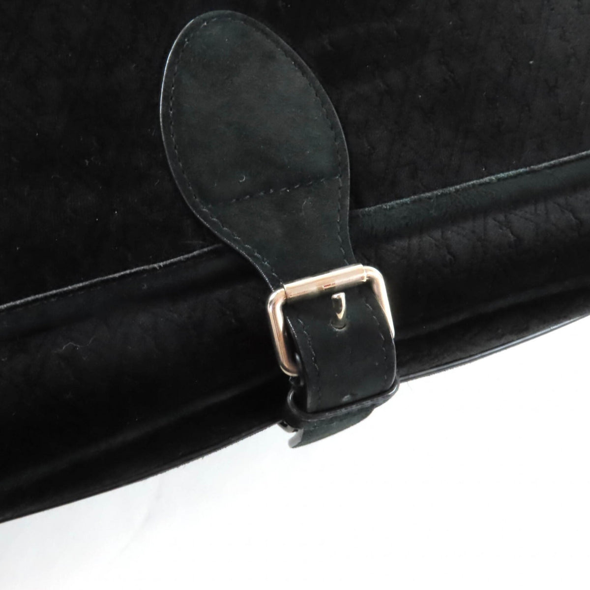 Saint Laurent Black Leather Shoulder Bag (Pre-Owned)