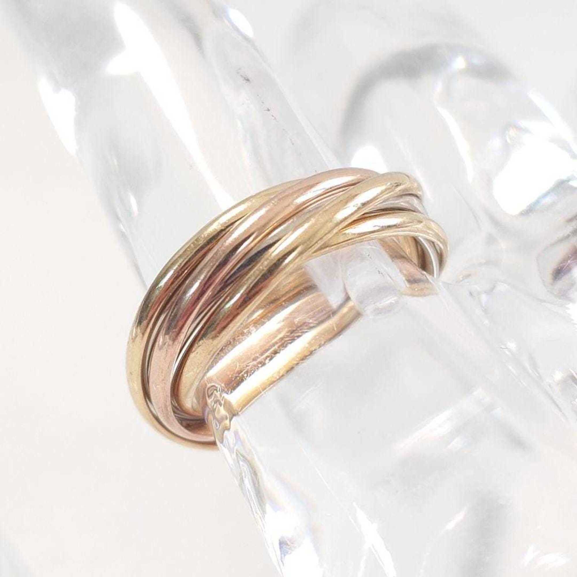 Cartier Trinity Yellow Gold (18K) White Gold (18K) Band Ring (Pre-Owned)