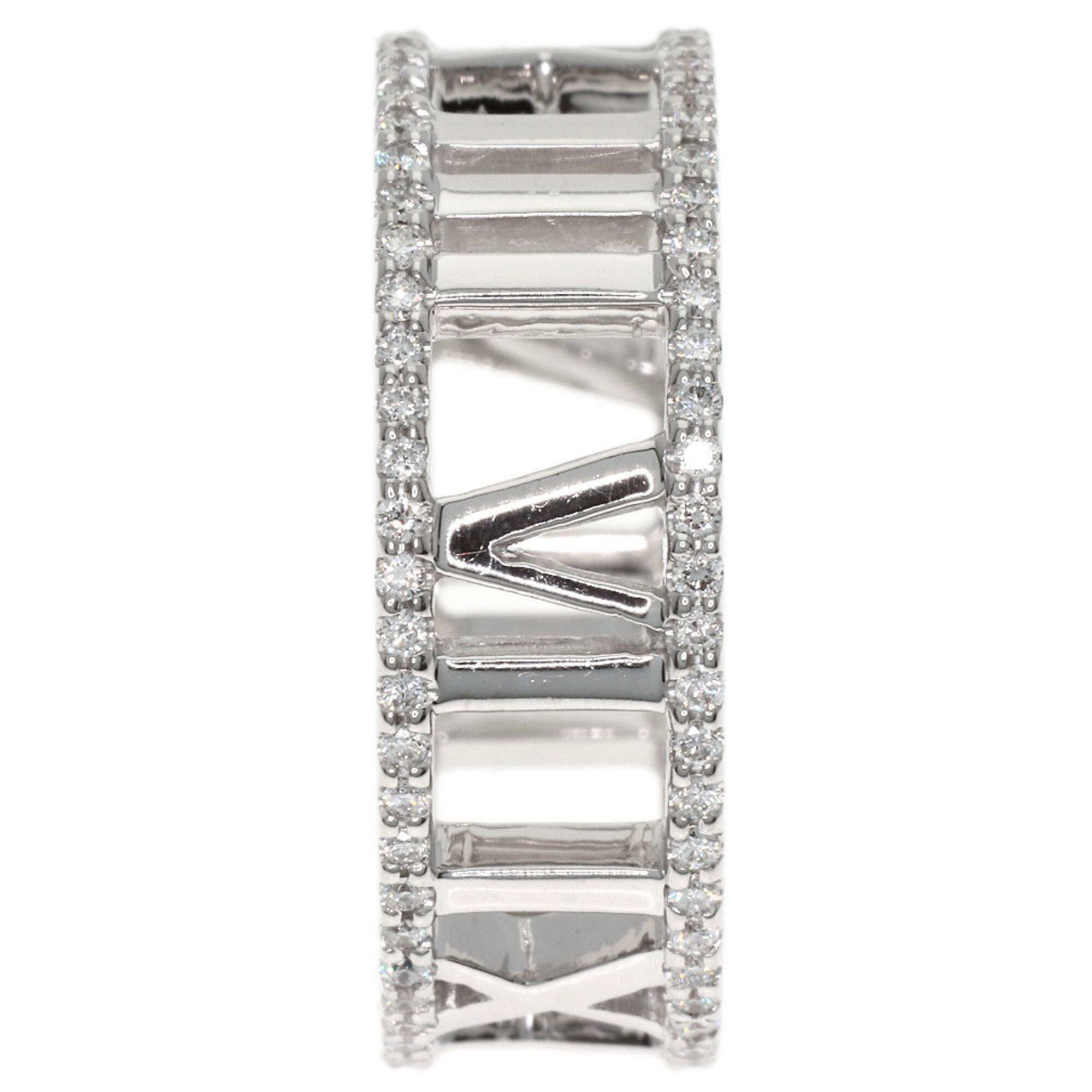 Tiffany White Gold White Gold (18K) Band Ring (Pre-Owned)