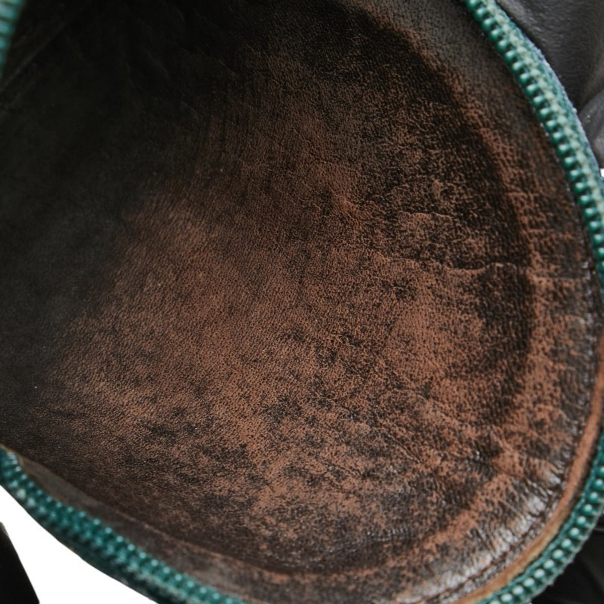 Loewe Green Leather Coin Purse/Coin Case (Pre-Owned)