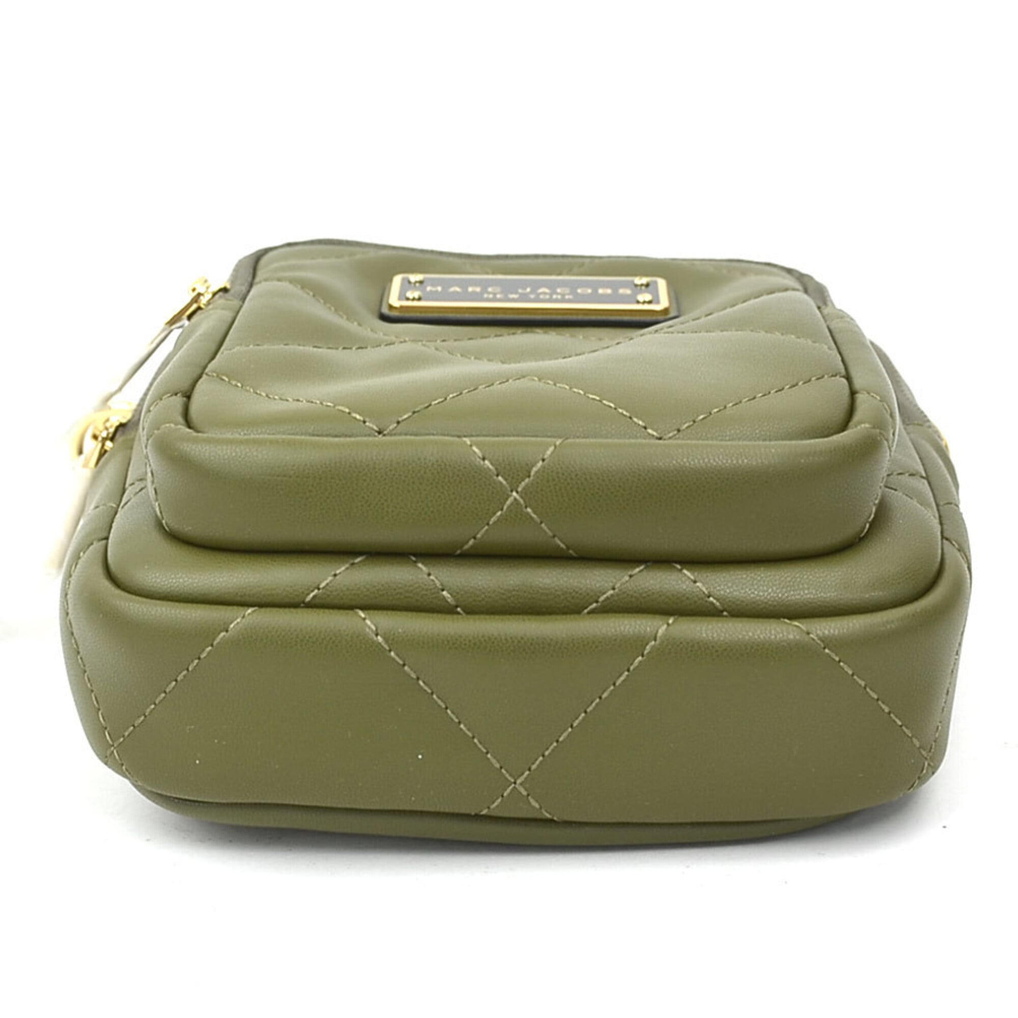 Marc Jacobs Khaki Leather Shoulder Bag (Pre-Owned)