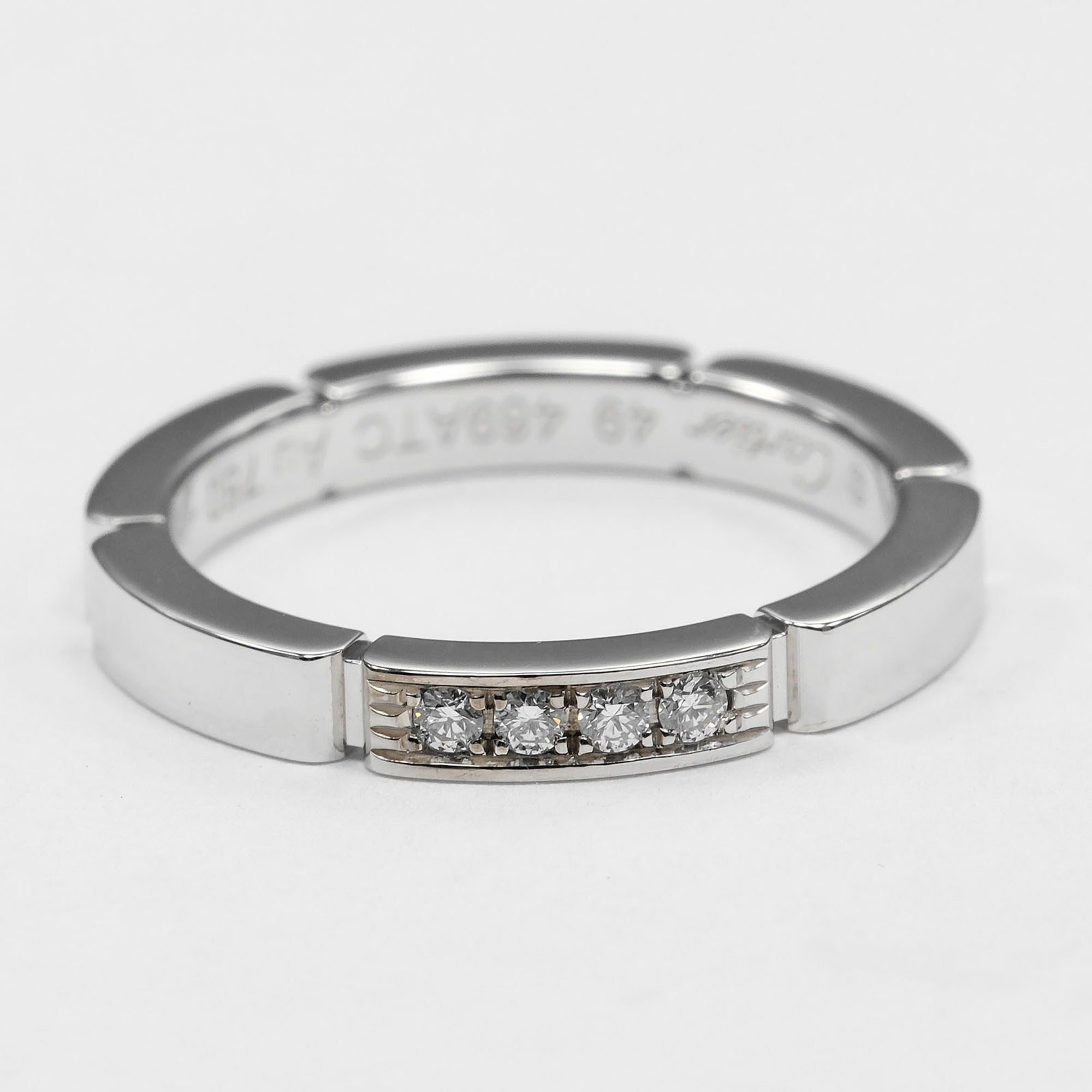 Cartier White Gold (18K) Band Ring (Pre-Owned)