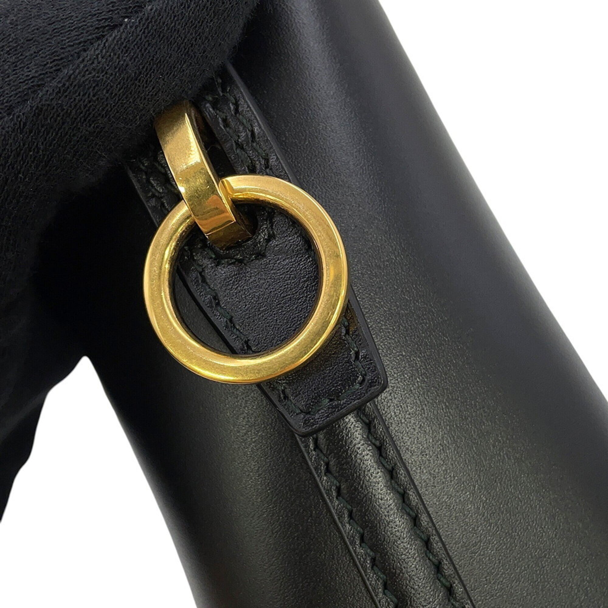 Yves Saint Laurent Black Leather Handbag (Pre-Owned)