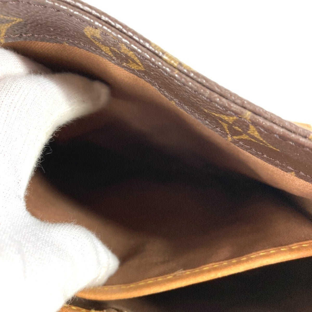 Louis Vuitton Brown Monogram Handbag Tote Bag (Pre-Owned)