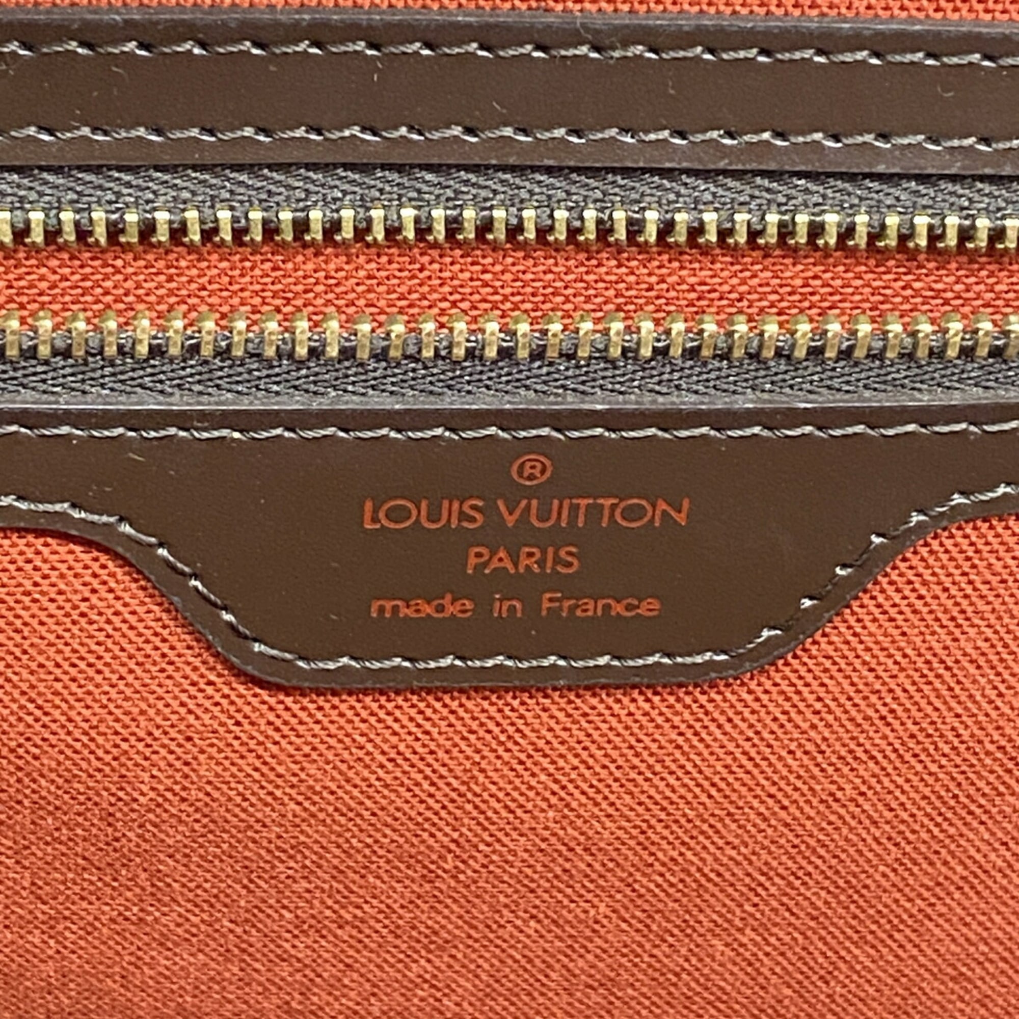 Louis Vuitton Ebene Handbag (Pre-Owned)