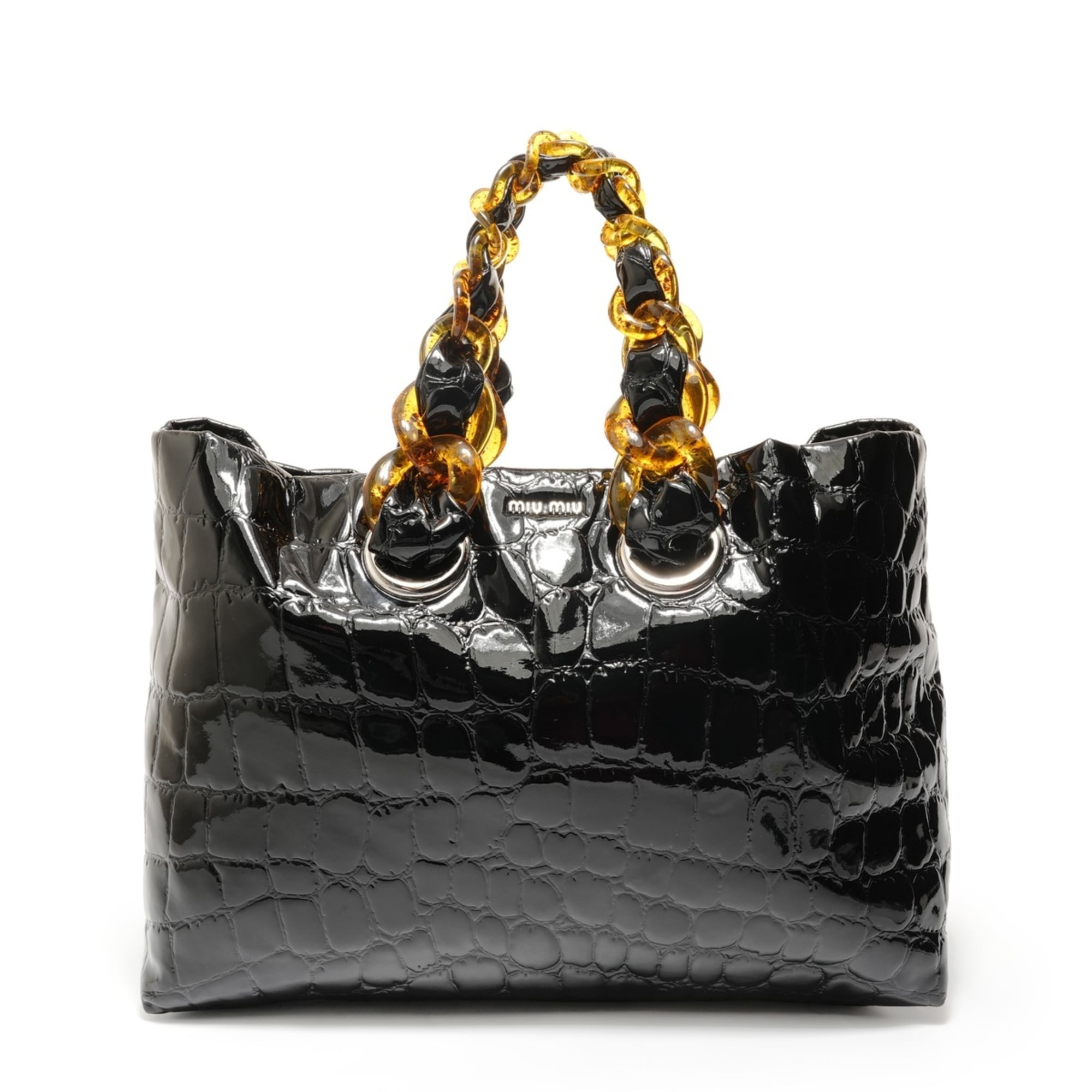 Miu Miu Black Tote Bag (Pre-Owned)