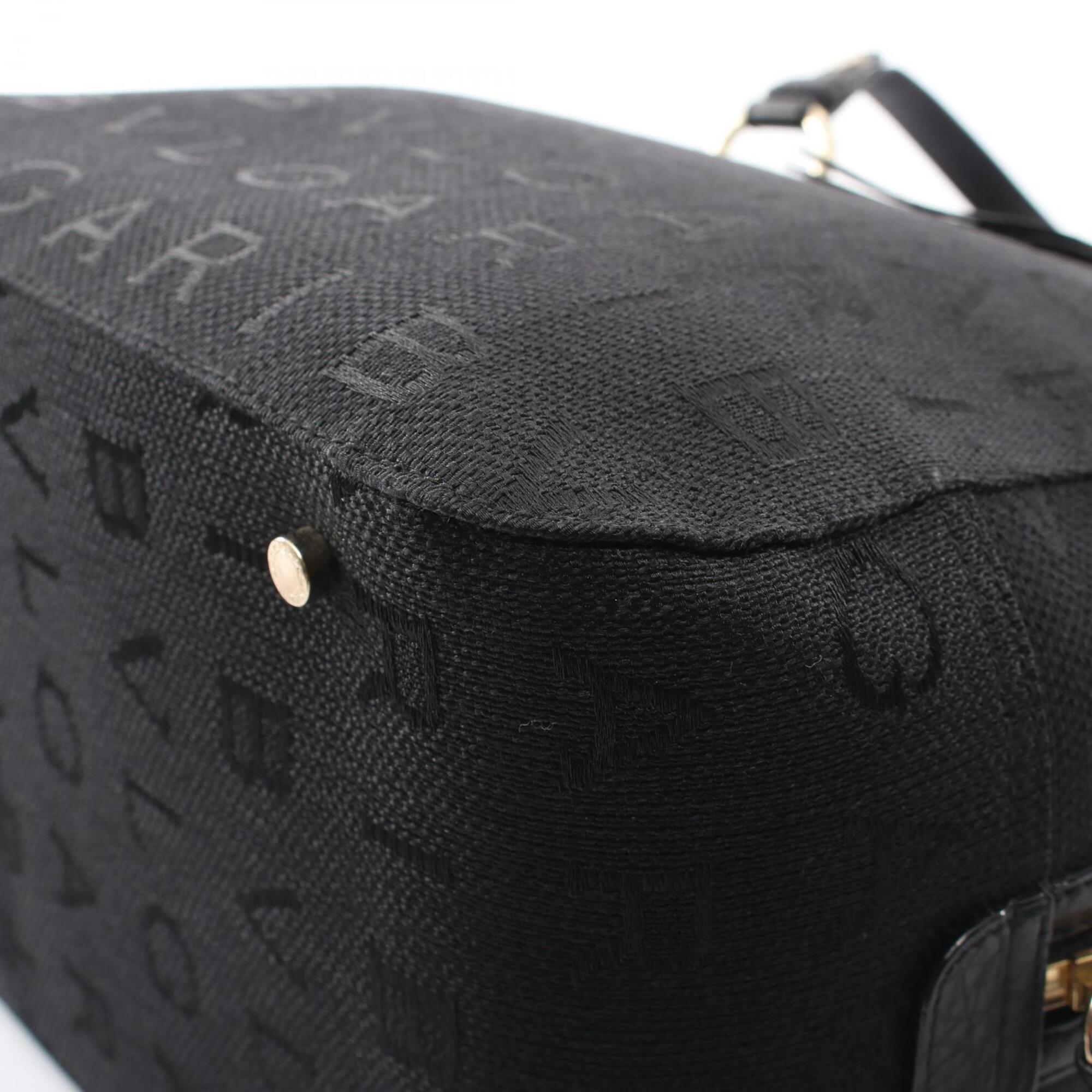 Bvlgari Black Canvas Handbag (Pre-Owned)