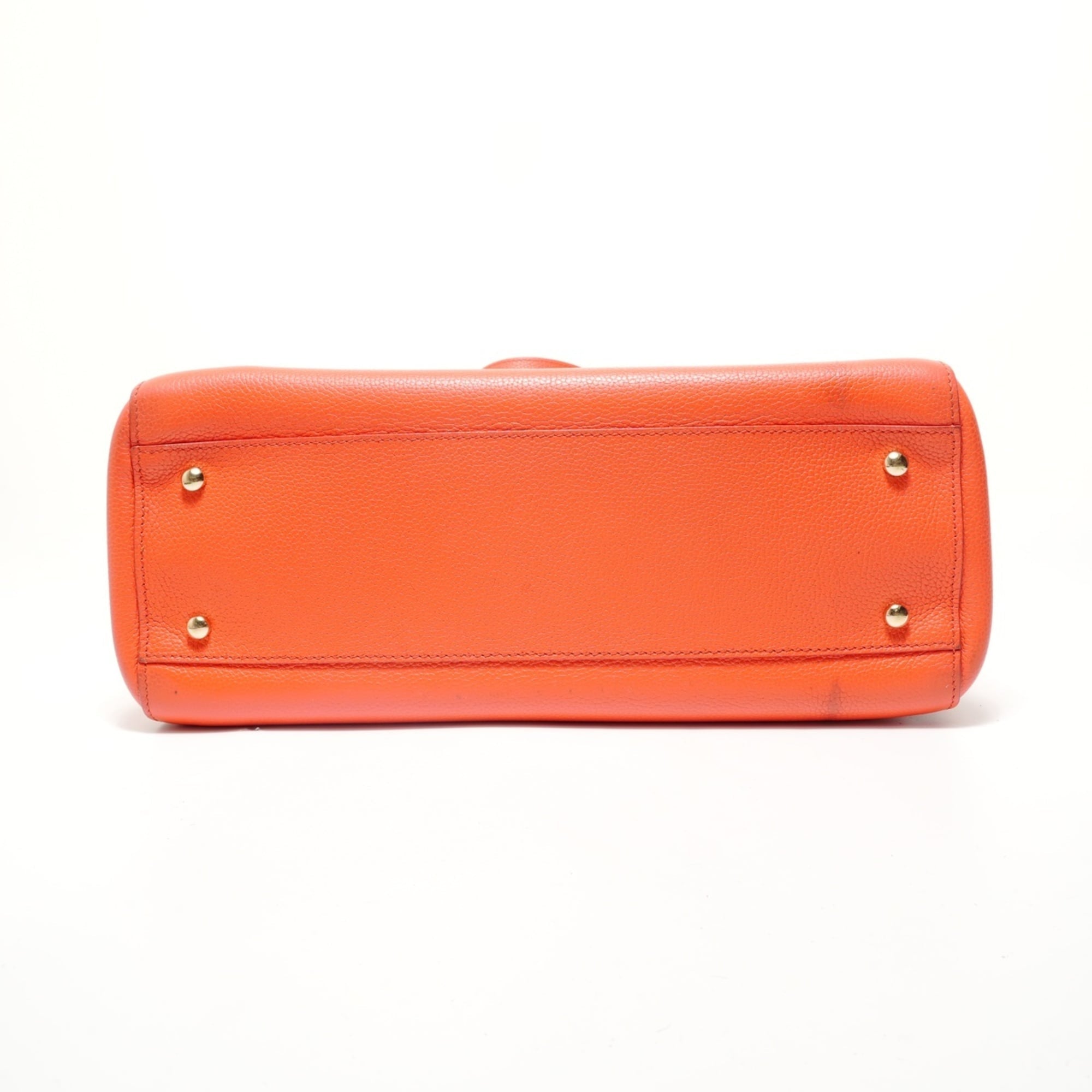 Chanel Orange Handbag (Pre-Owned)