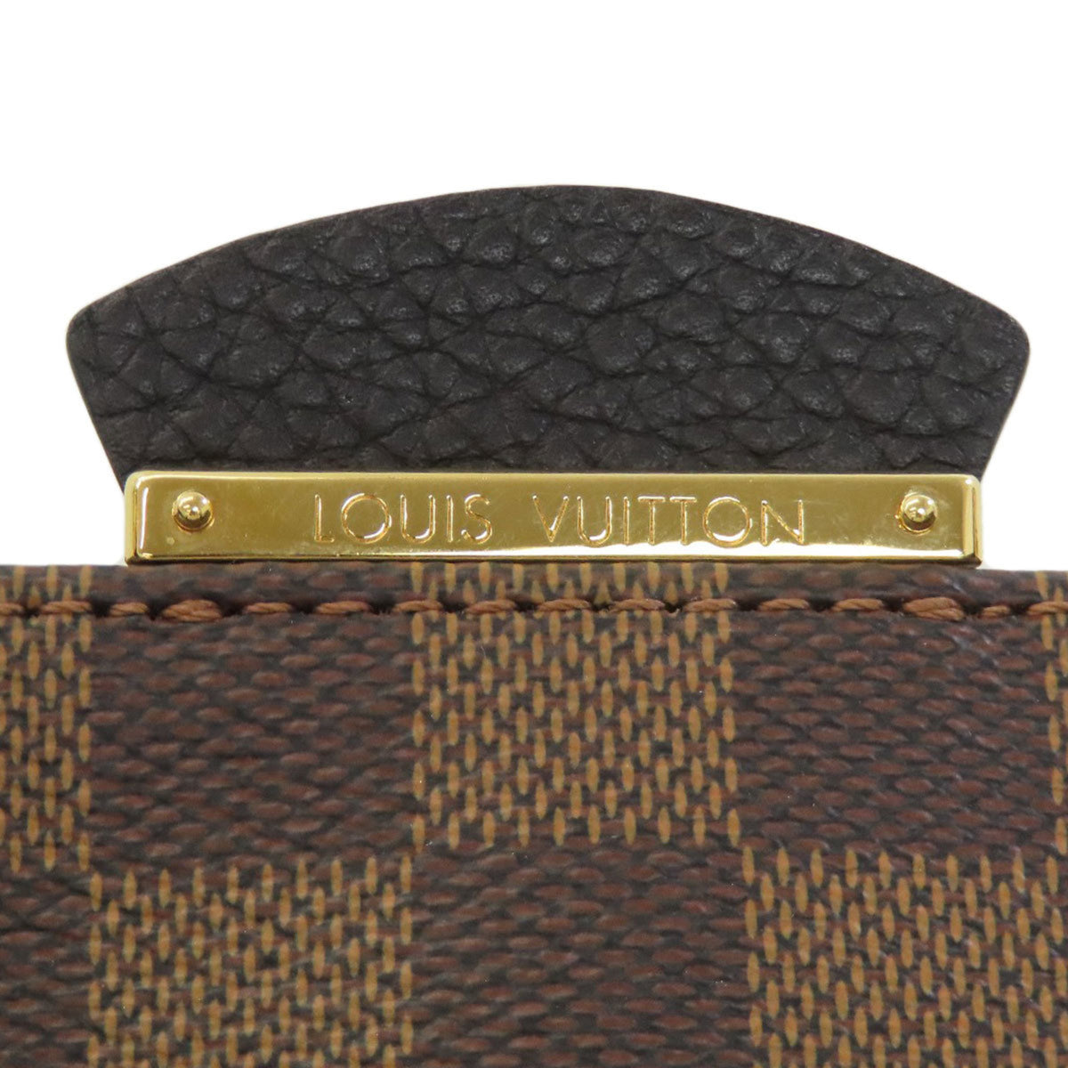 Louis Vuitton Damier Canvas Ebene Damier Canvas Handbag (Pre-Owned)