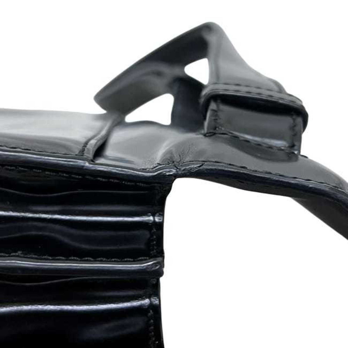 Prada Black Nero Leather Shoulder Bag (Pre-Owned)
