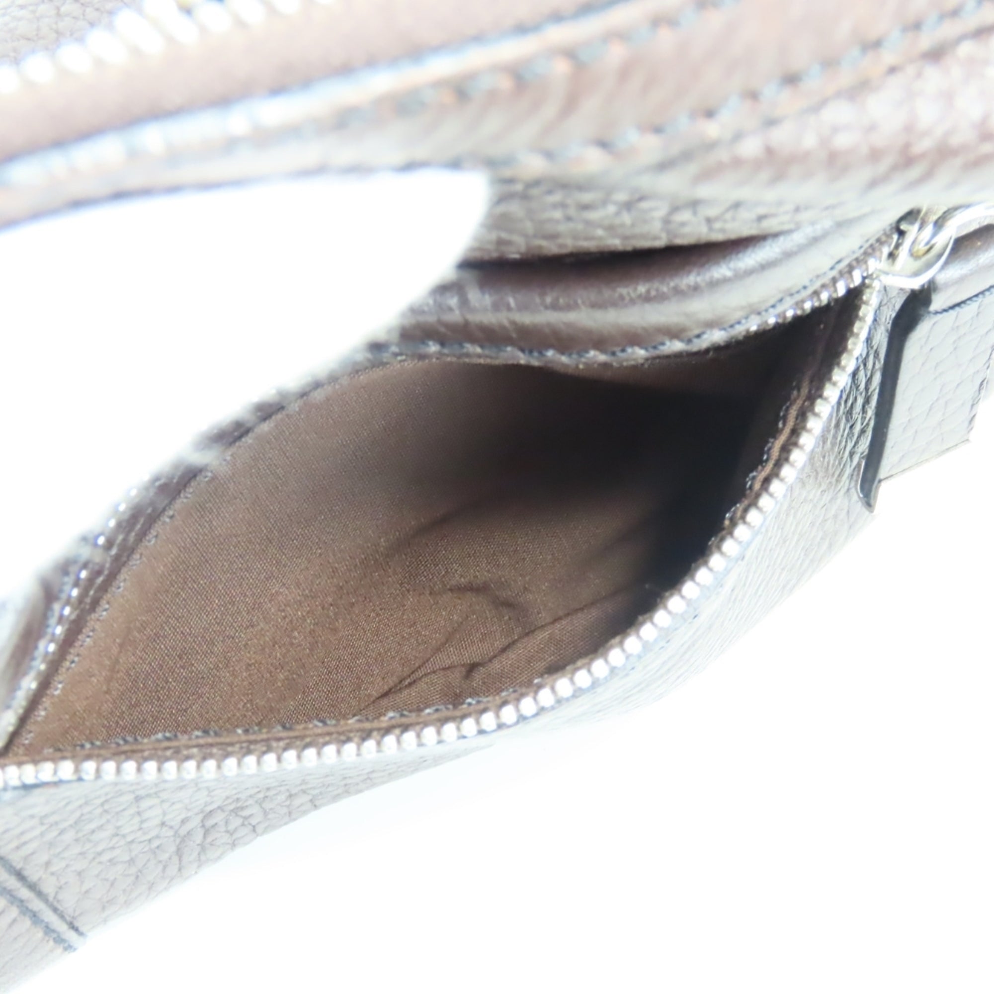 Tod's Dark Brown Leather Shoulder Bag (Pre-Owned)