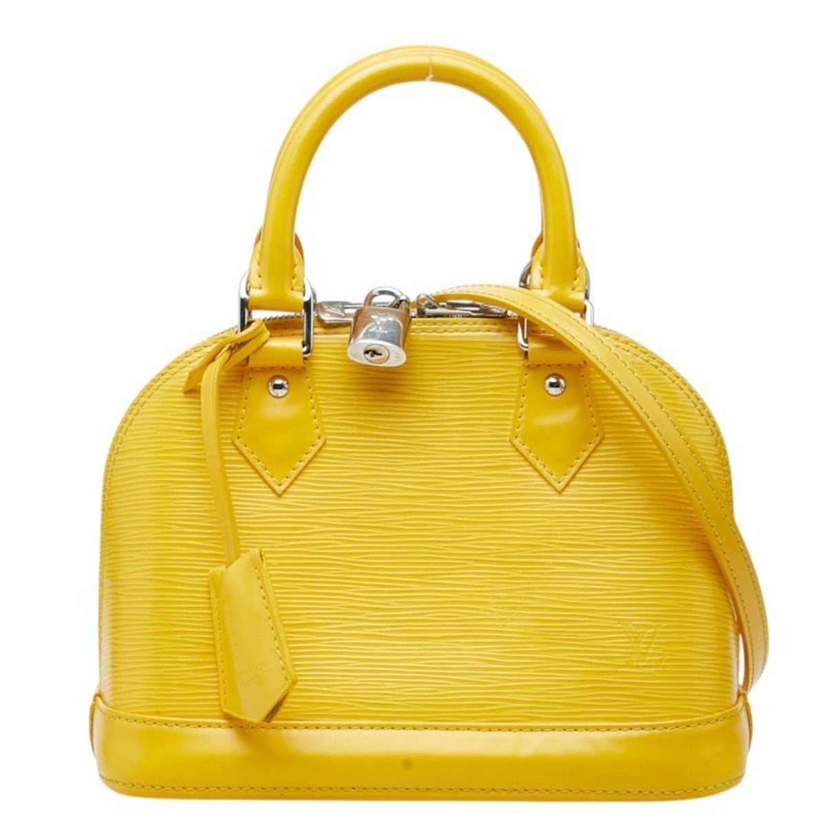 Louis Vuitton Epi Citron Yellow Leather Handbag Shoulder Bag (Pre-Owned)