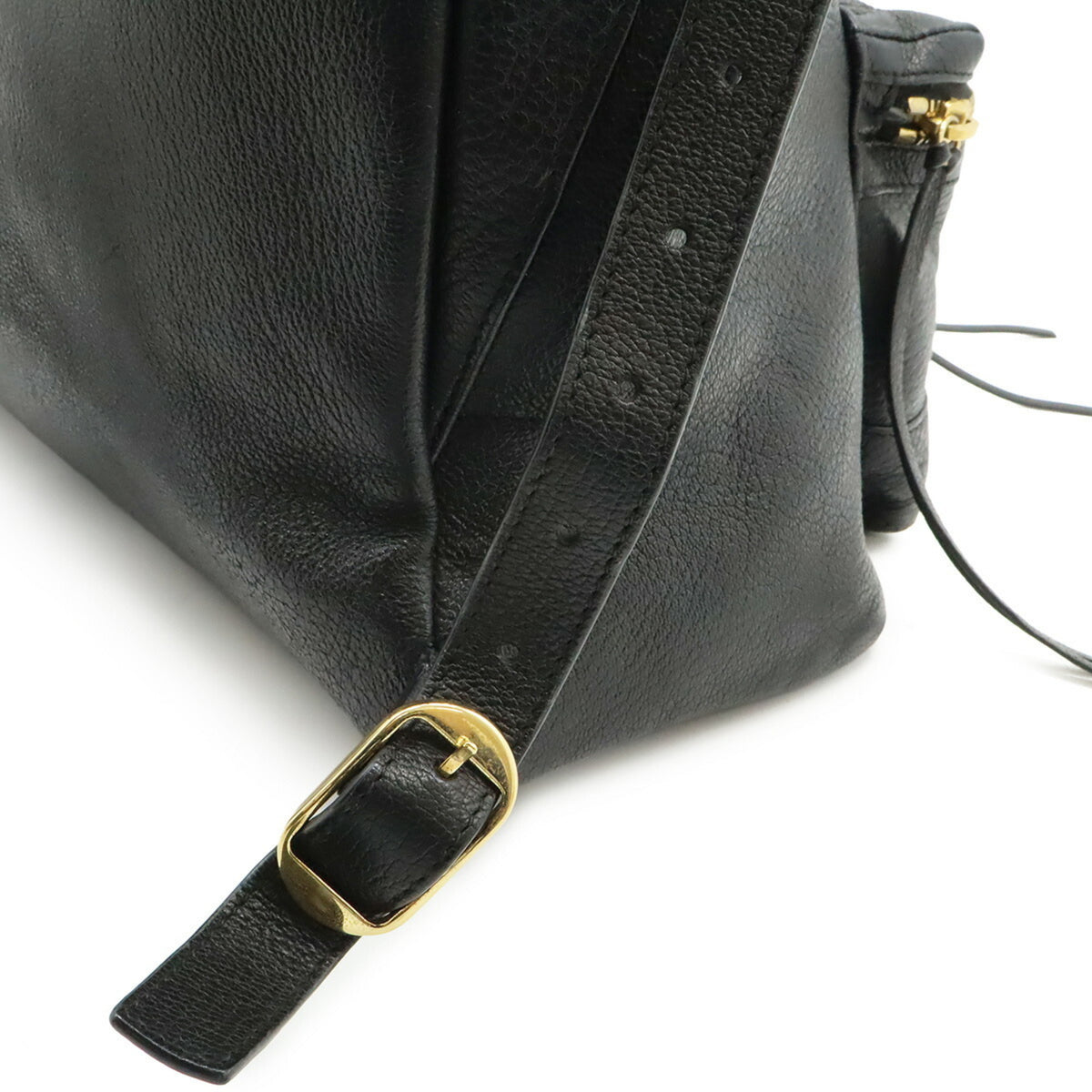Balenciaga Black Leather Backpack (Pre-Owned)