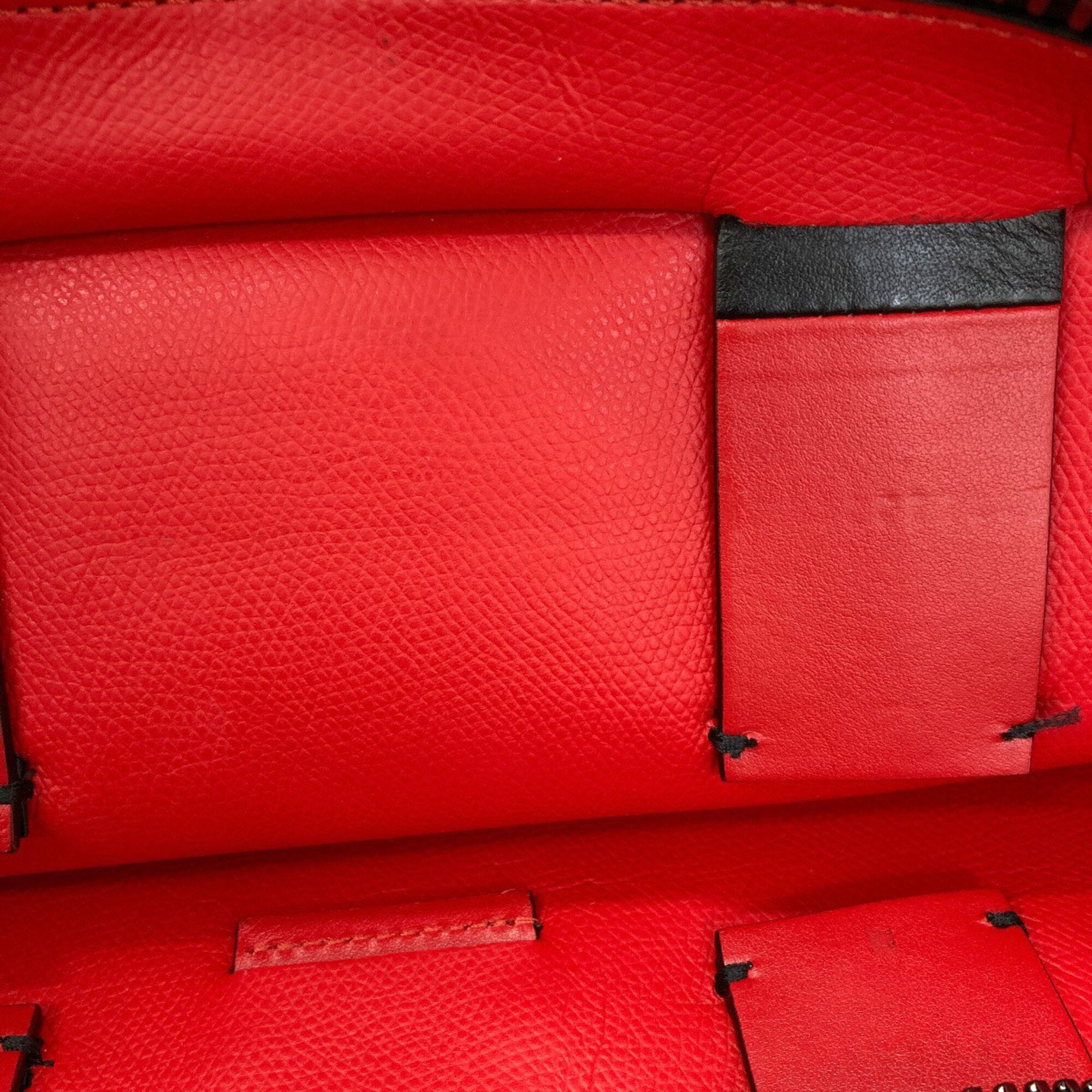 Christian Louboutin Black Leather Tote Bag (Pre-Owned)