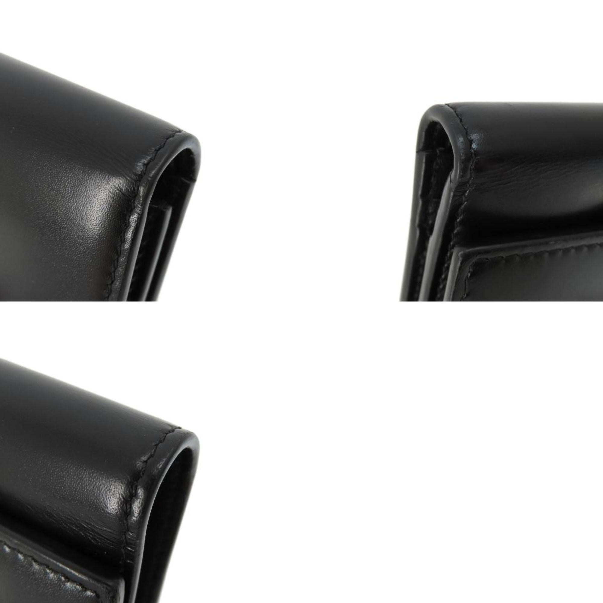 Givenchy Black Leather Wallet (Tri-Fold) (Pre-Owned)