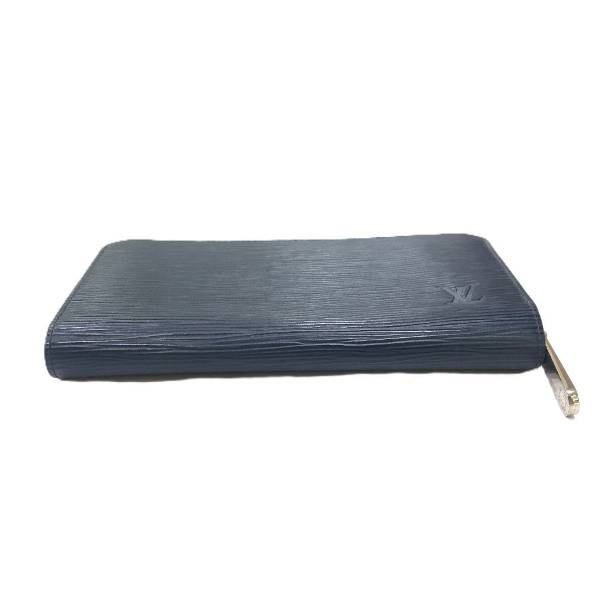 Louis Vuitton Epi Blue Epi Leather Long Wallet (Bi-Fold) (Pre-Owned)