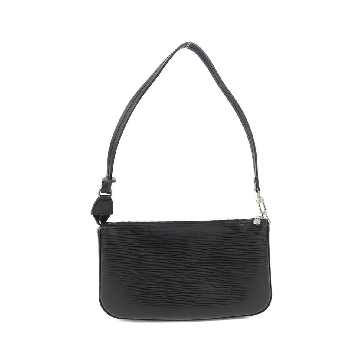 Louis Vuitton Black Leather Pochette Pouch (Pre-Owned)