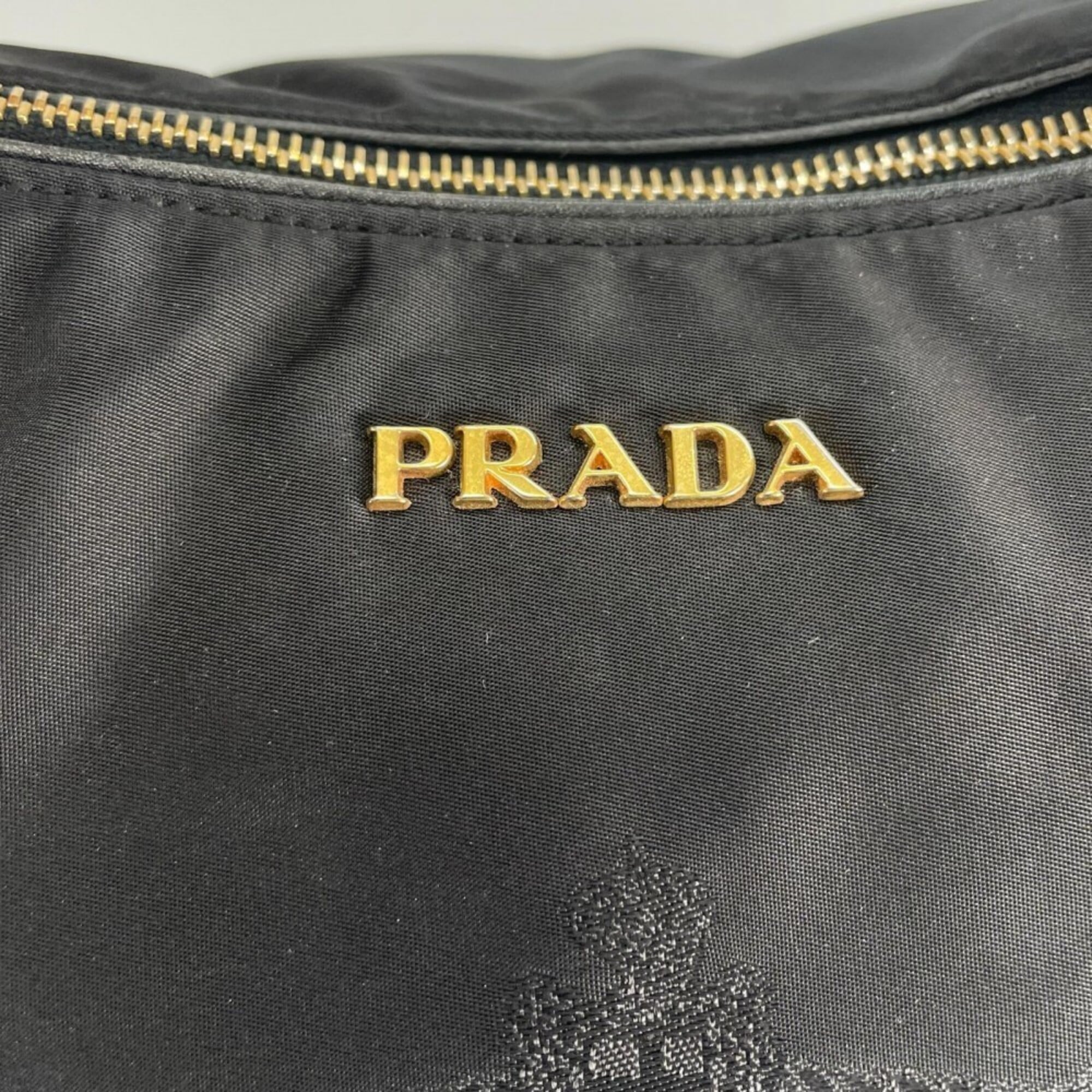 Prada Black Nylon Handbag (Pre-Owned)