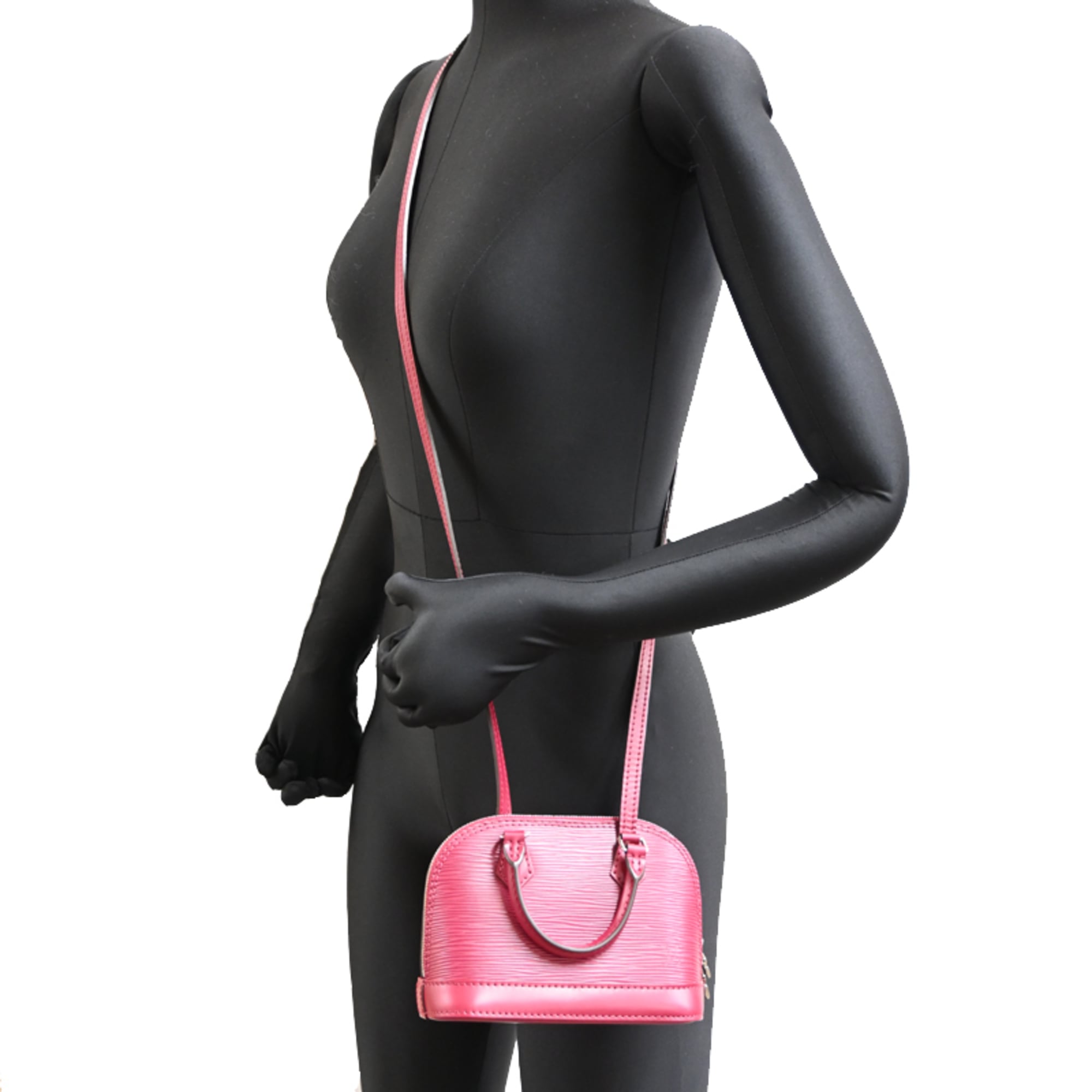 Louis Vuitton Fuchsia Epi Leather Shoulder Bag (Pre-Owned)