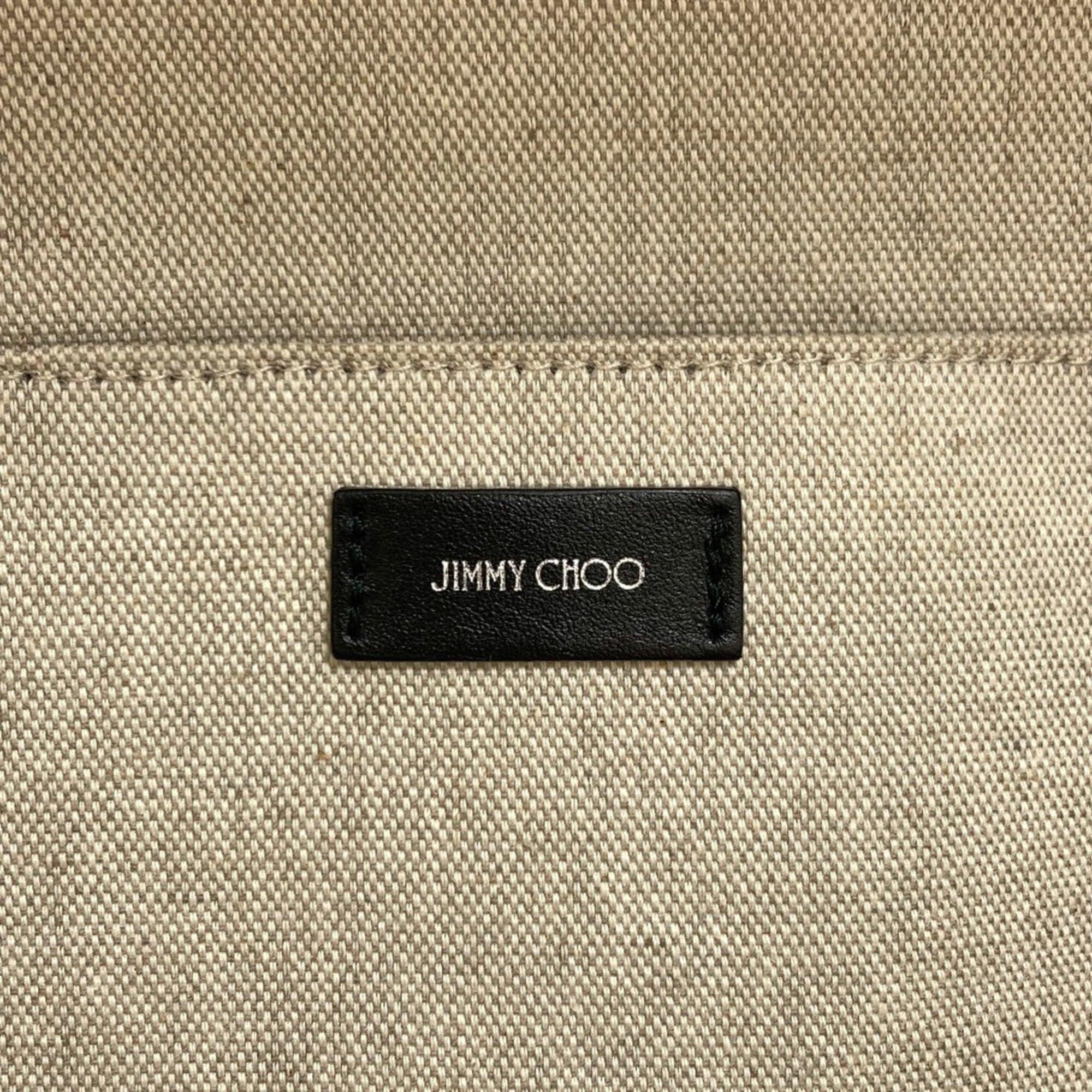 Jimmy Choo Black Leather Backpack (Pre-Owned)