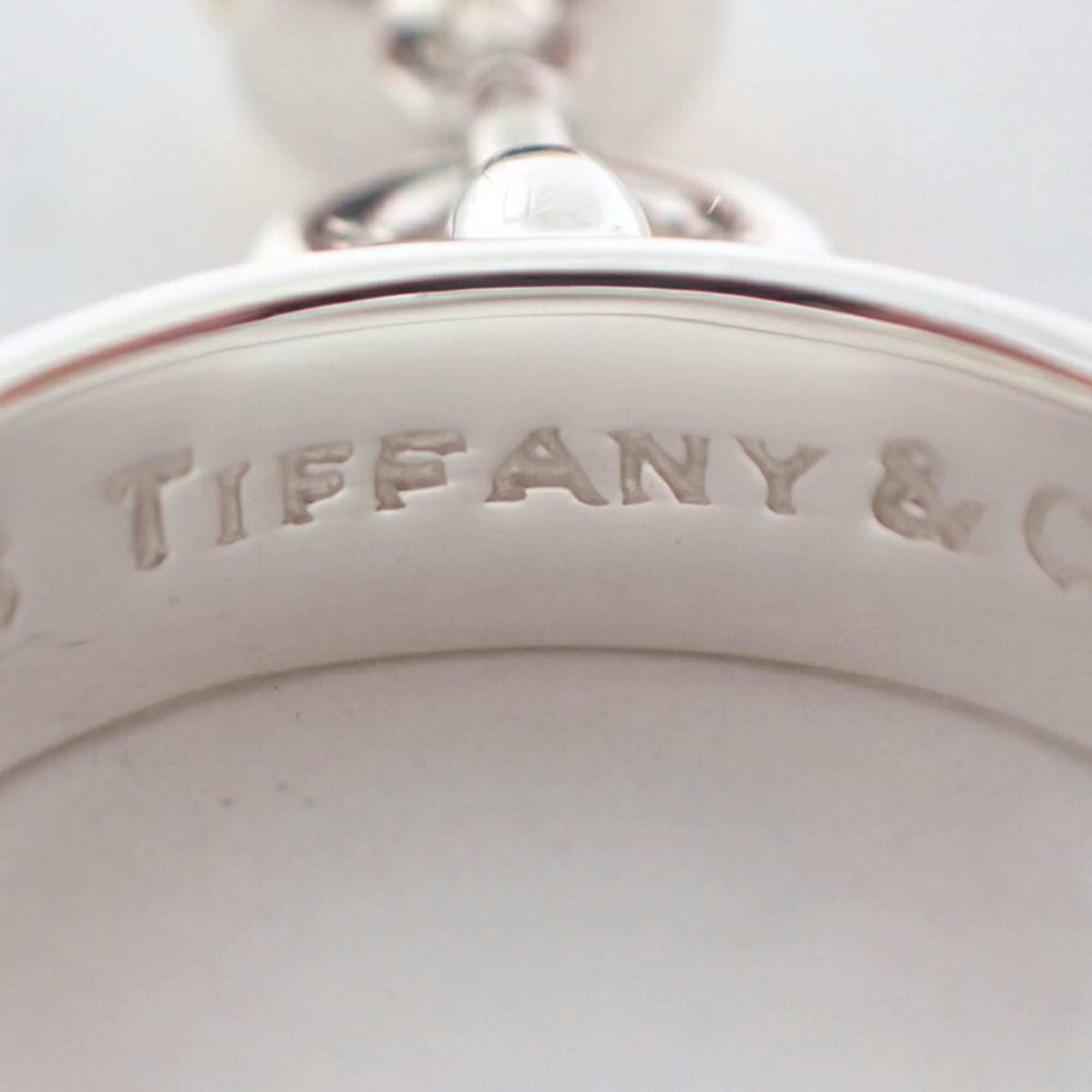 Tiffany Yellow Gold (18K) Sterling Silver 925 Band Ring (Pre-Owned)