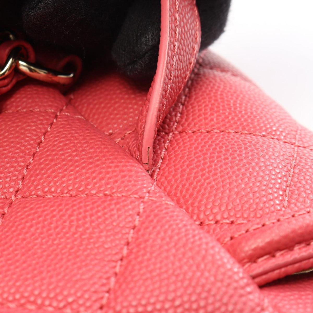 Chanel Pink Grained Calfskin Backpack (Pre-Owned)