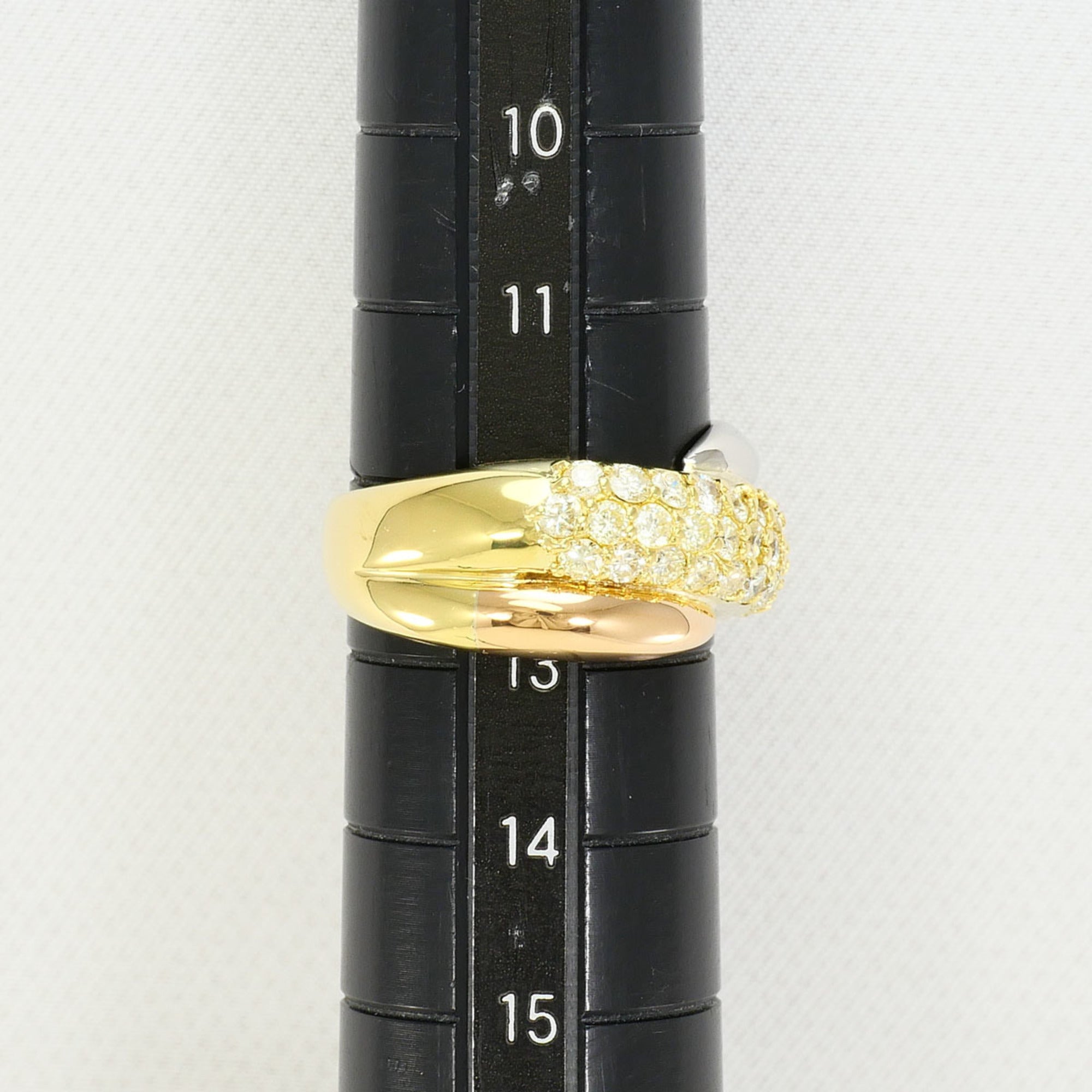 Unbranded Pink Gold Platinum Yellow Gold Yellow Gold (18K) Pink Gold (18K) Platinum 900 Band Ring (Pre-Owned)