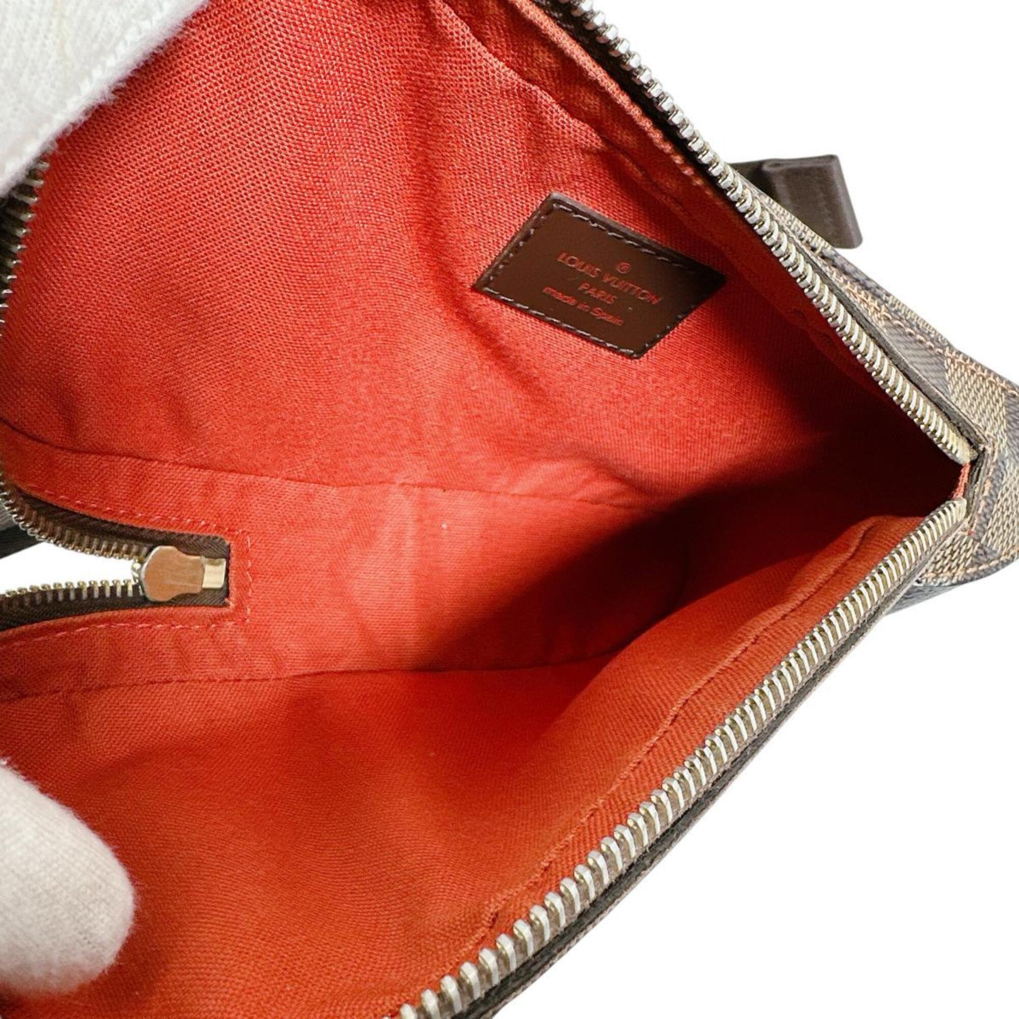 Louis Vuitton Brown Galle Or Damier Canvas Pouch Sling Bag (Pre-Owned)