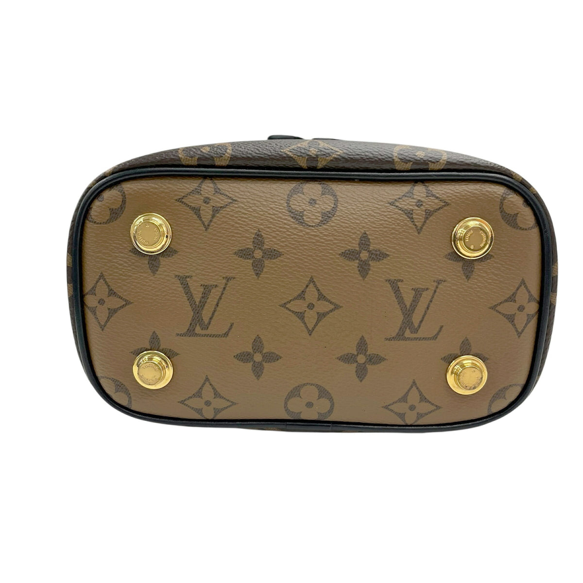 Louis Vuitton Brown Monogram Monogram Reverse Monogram Reverse Shoulder Bag (Pre-Owned)