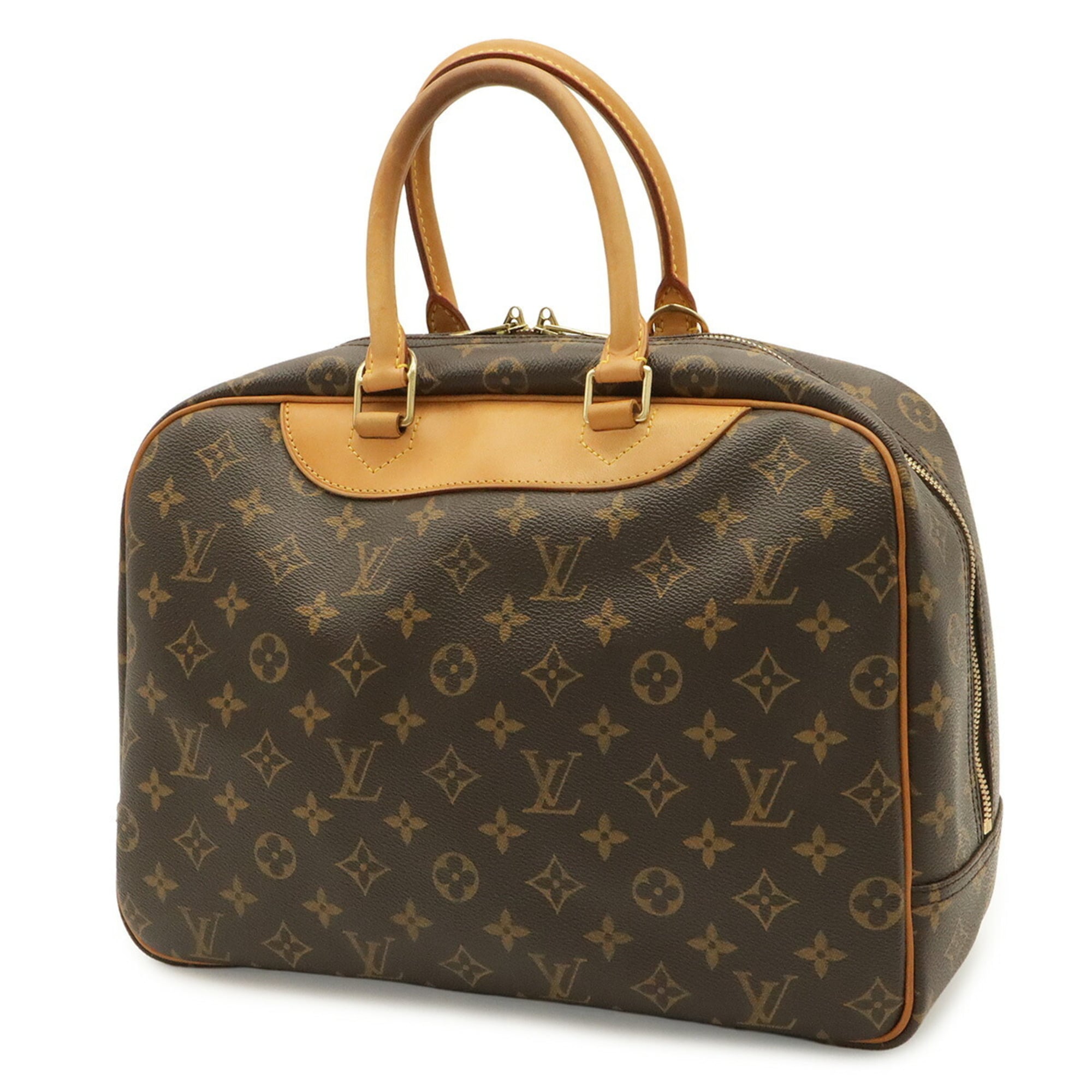 Louis Vuitton Brown Monogram Canvas Boston Bag Handbag (Pre-Owned)