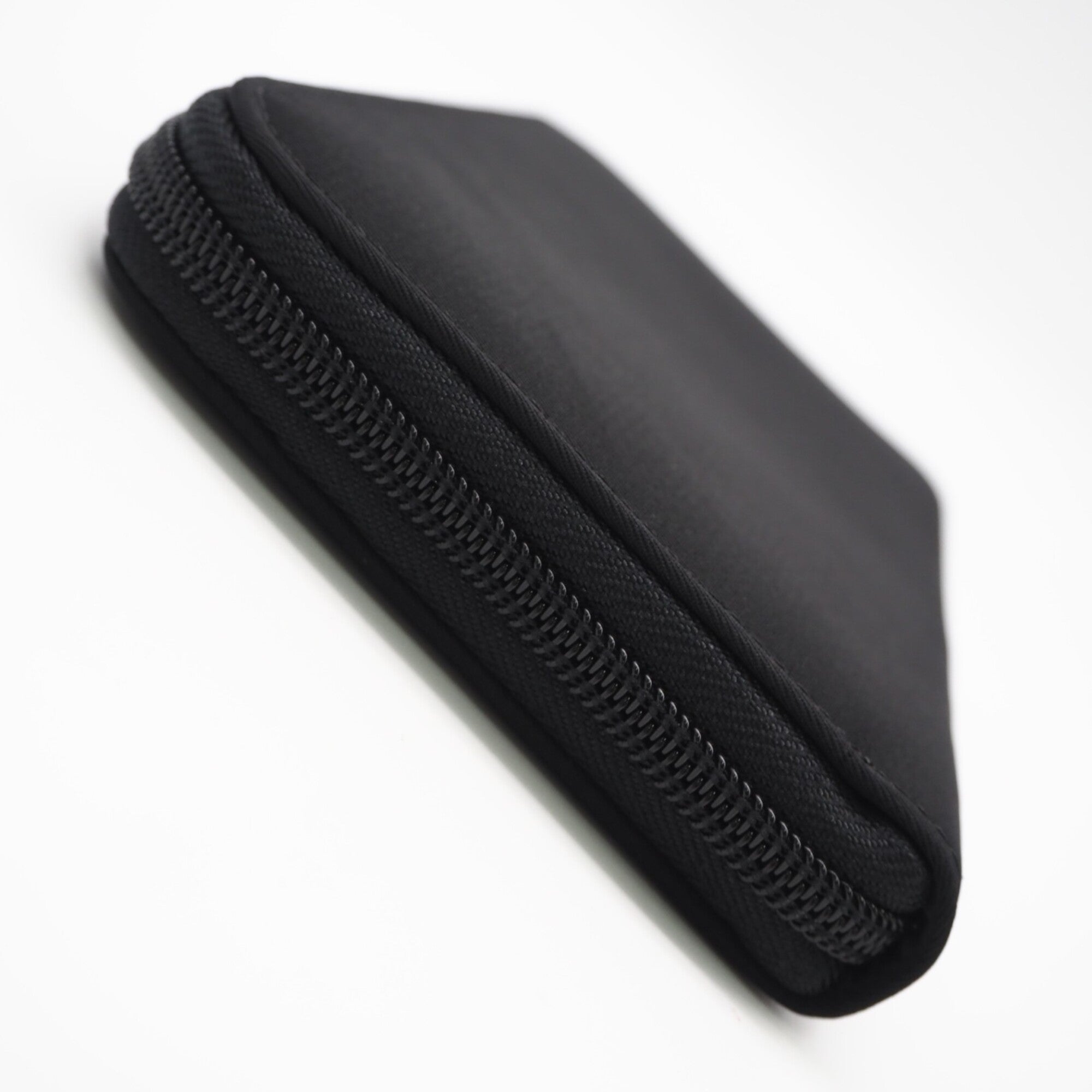Prada Saffiano Black Nylon Saffiano Long Wallet (Bi-Fold) (Pre-Owned)