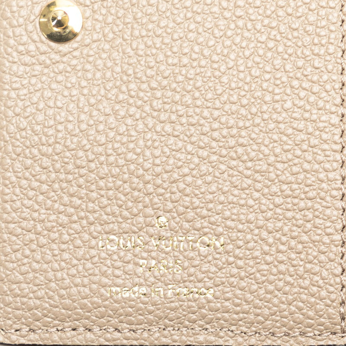 Louis Vuitton Beige Tourterelle Leather Wallet (Bi-Fold) (Pre-Owned)