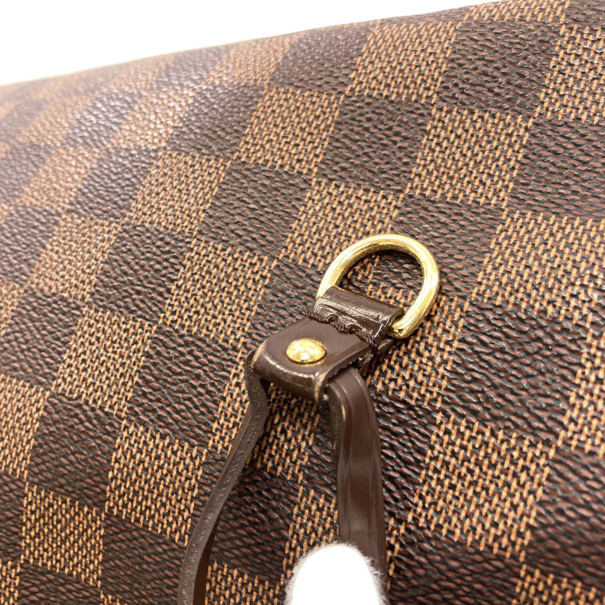 Louis Vuitton Damier Canvas Ebene Damier Canvas Handbag (Pre-Owned)