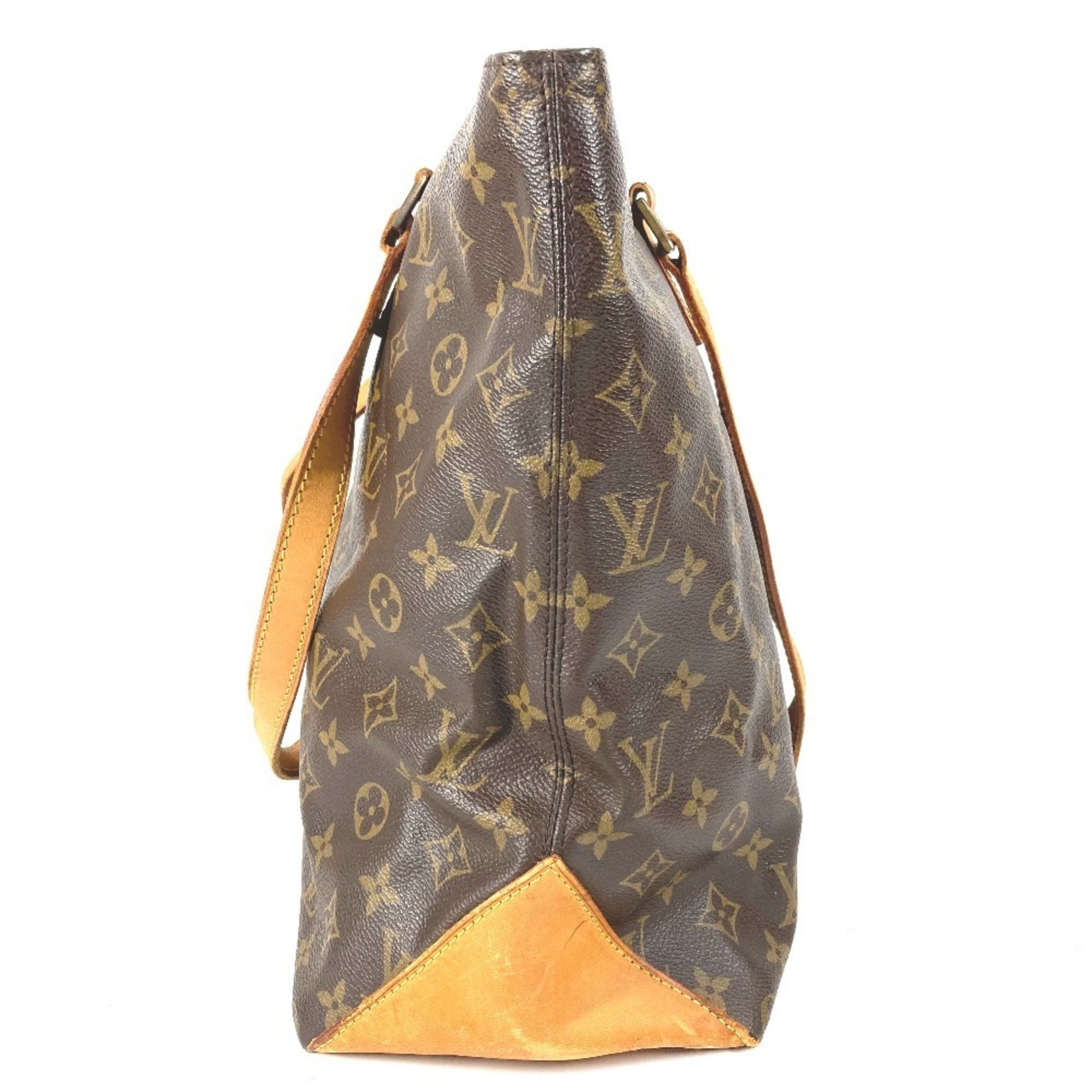 Louis Vuitton Brown Monogram Monogram Canvas Shoulder Bag Tote Bag (Pre-Owned)