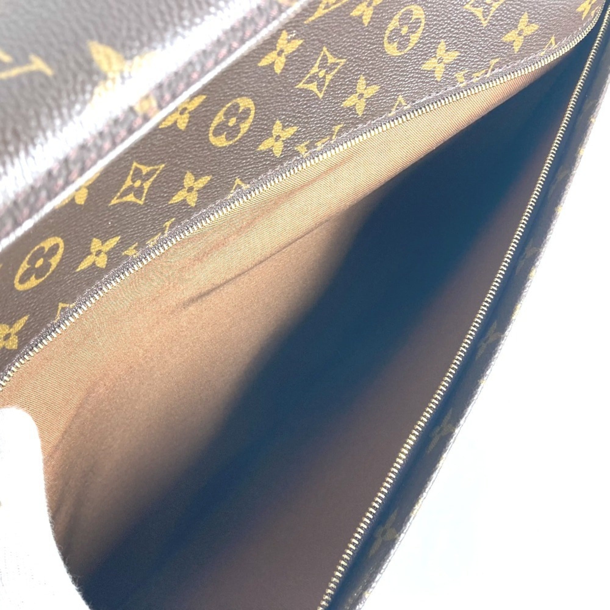 Louis Vuitton Brown Monogram Boston Bag Shoulder Bag (Pre-Owned)