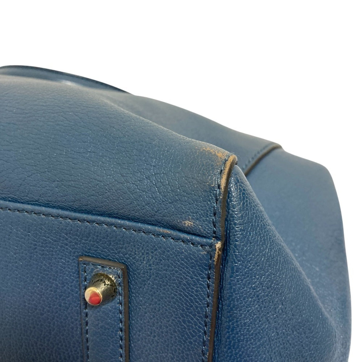 Anya Hindmarch Blue Handbag Shoulder Bag (Pre-Owned)