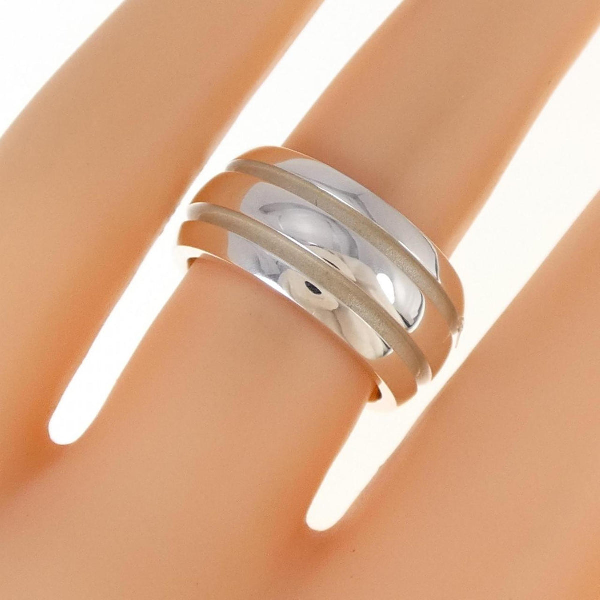 Tiffany Silver 925 Band Ring (Pre-Owned)