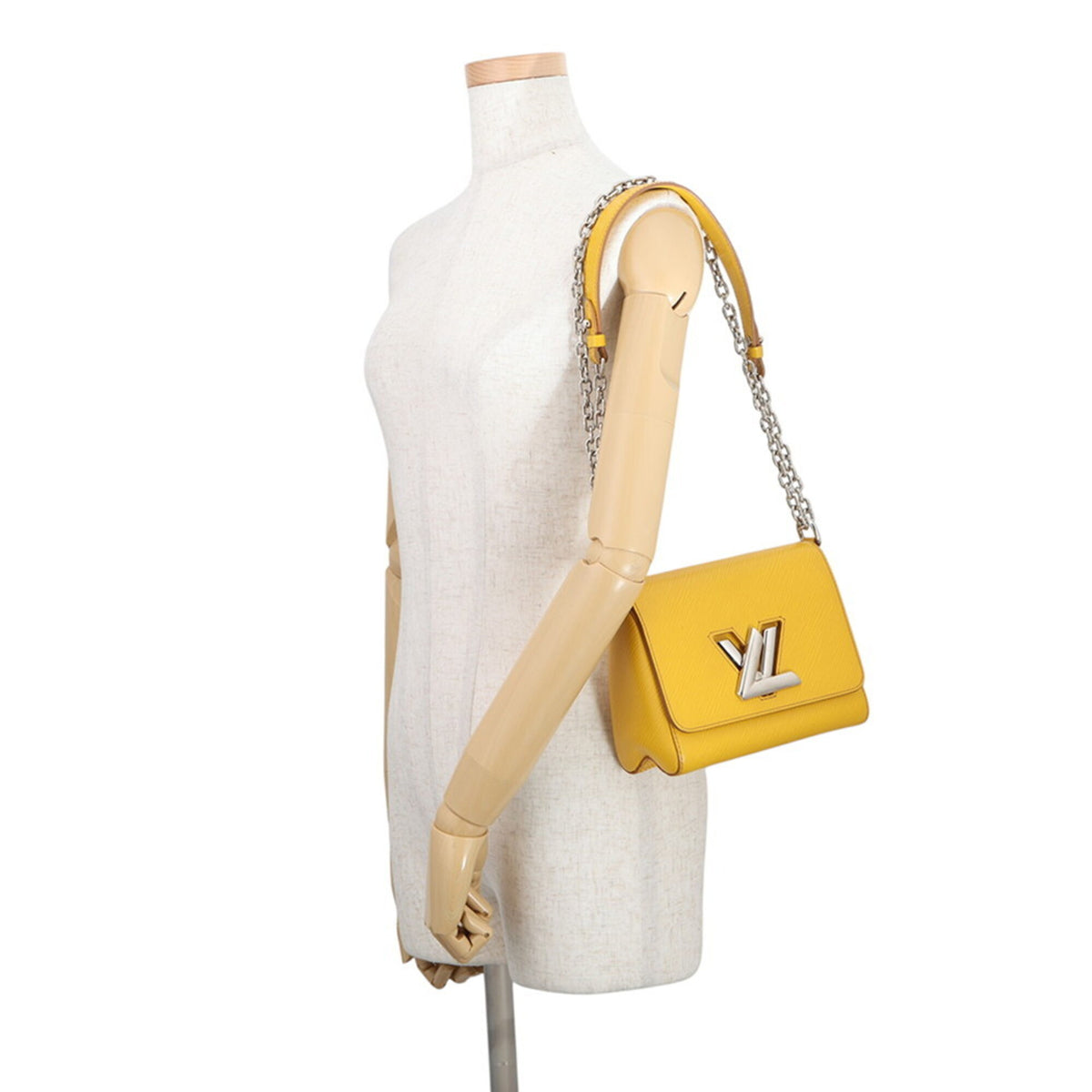 Louis Vuitton Yellow Epi Leather Handbag Shoulder Bag (Pre-Owned)