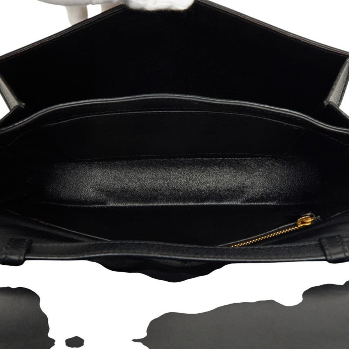Balenciaga Navy White Leather Shoulder Bag (Pre-Owned)